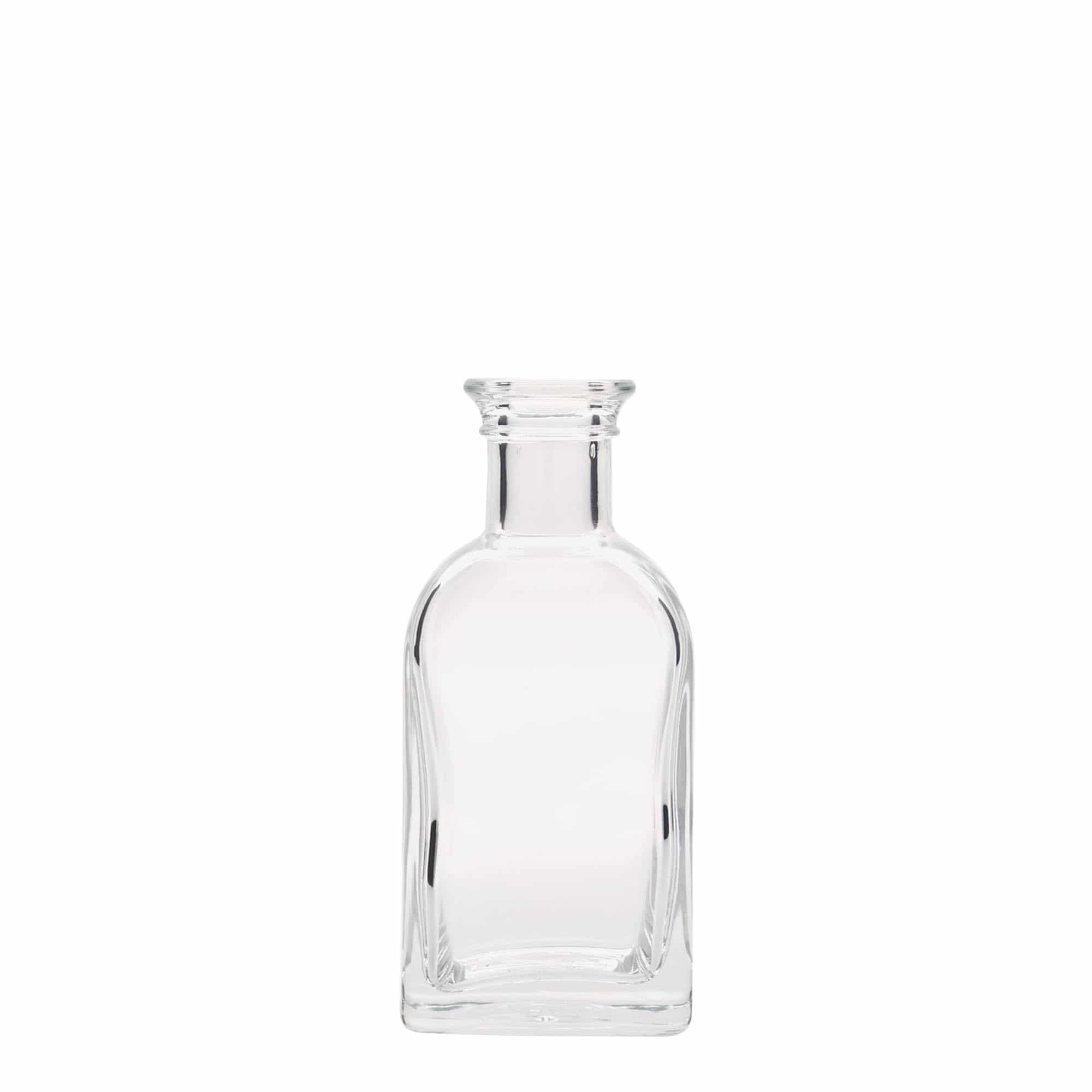 Shishe qelqi 100 ml Apotheker Carré, katrore, gojë: kork