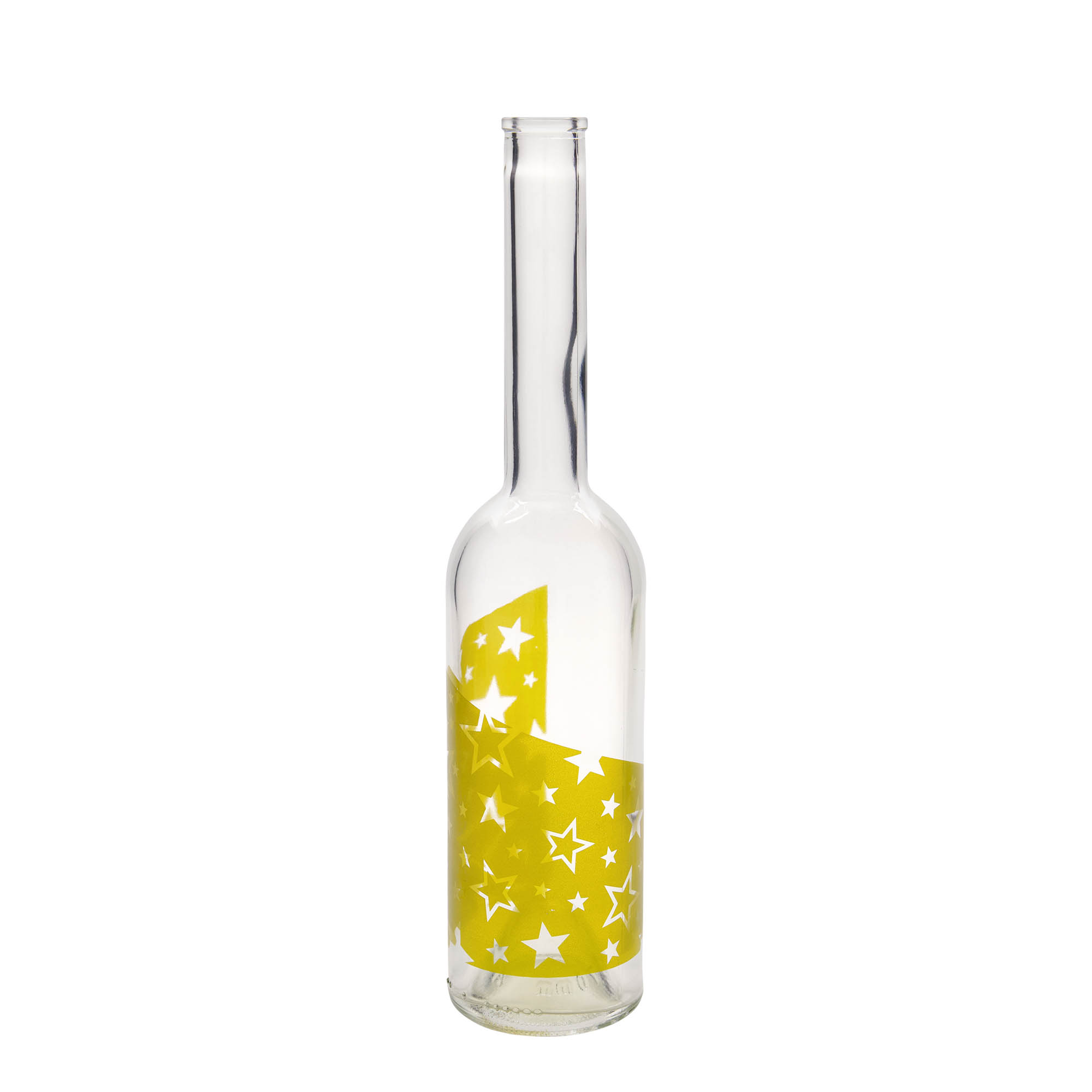 Shishe qelqi 500 ml 'Opera', motiv: Yje ari, gojë: Korek Shishe qelqi 500 ml 'Opera', motiv: Yje ari, gojë: Korek