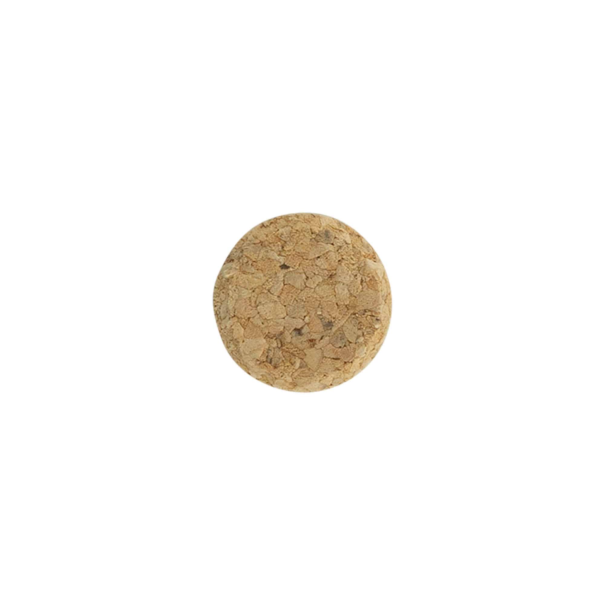 Tapon vere 22,5 mm, tapon shtypi, bezhë, për gojë: kork