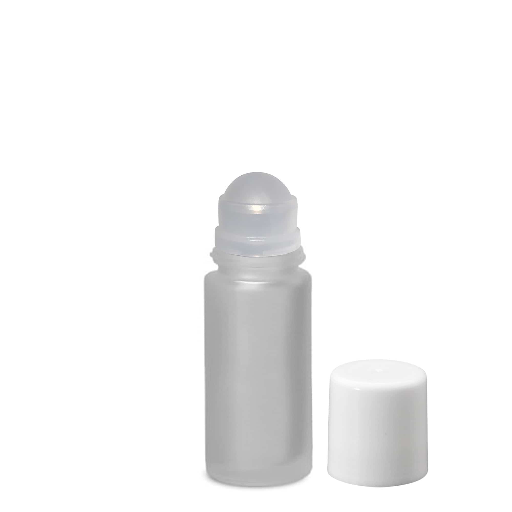 Shishe roll-on 50 ml, xham, e ngrirë, gojë: kapak me vida