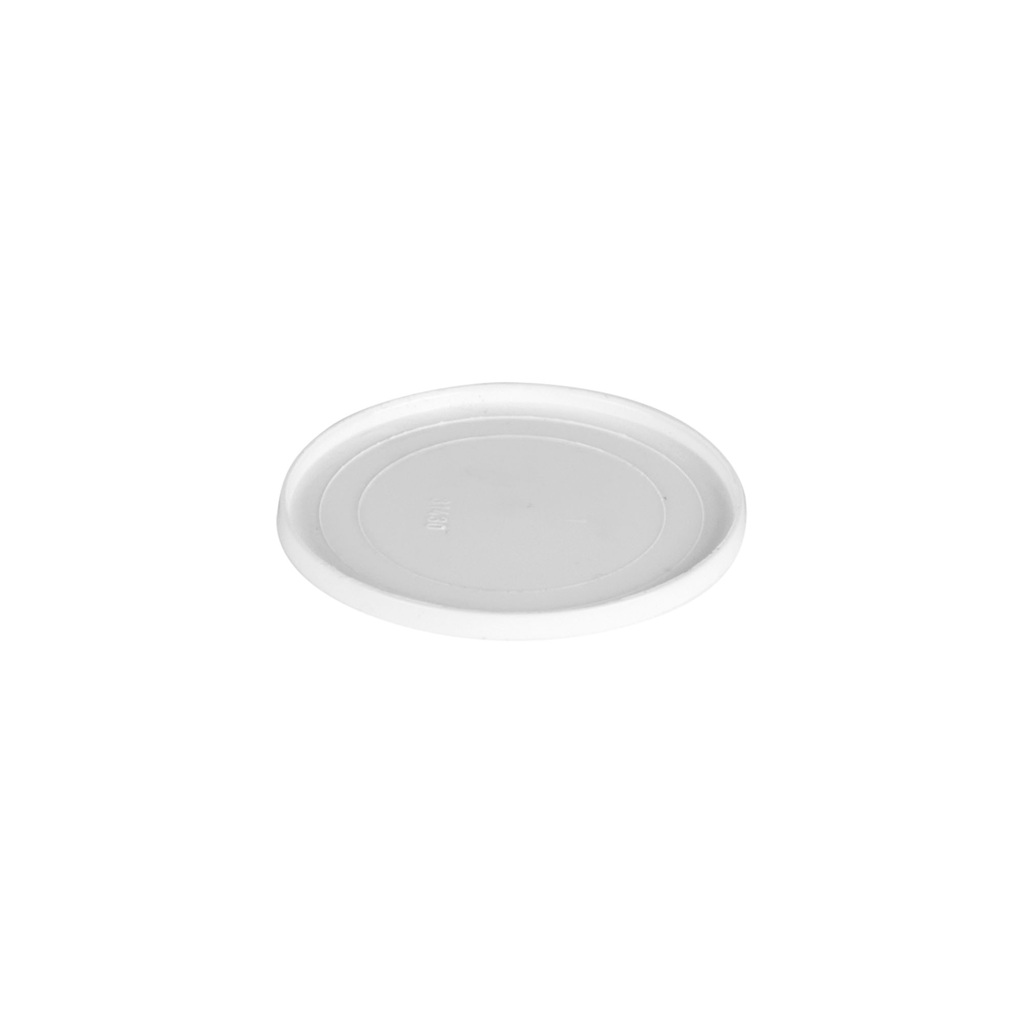 Mbulesë për 30 ml 'Bianca', plastike PP, e bardhë Mbulesë për 30 ml 'Bianca', plastike PP, e bardhë