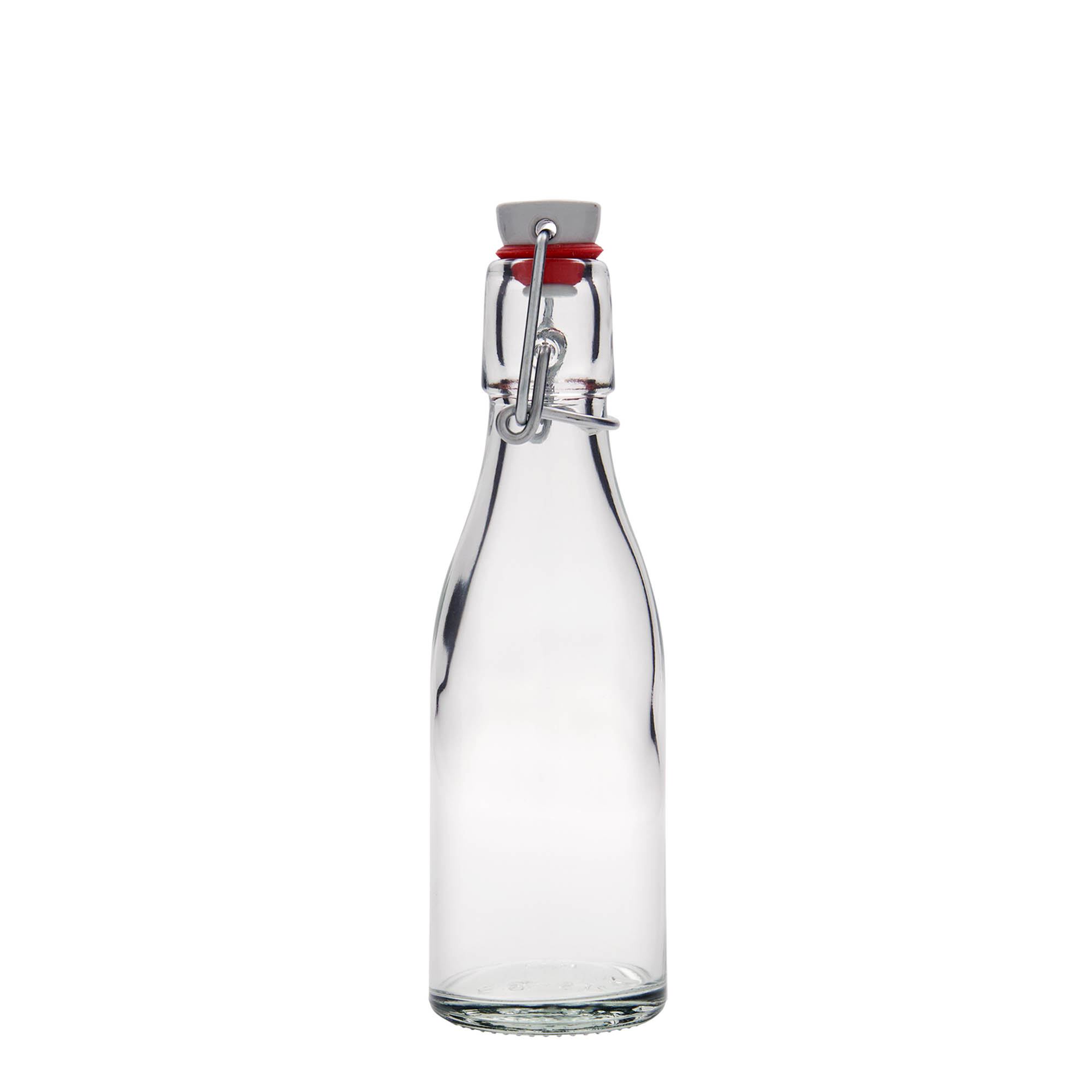 200 ml shishe qelqi 'Paul', gojë: kapak me grep 200 ml shishe qelqi 'Paul', gojë: kapak me grep