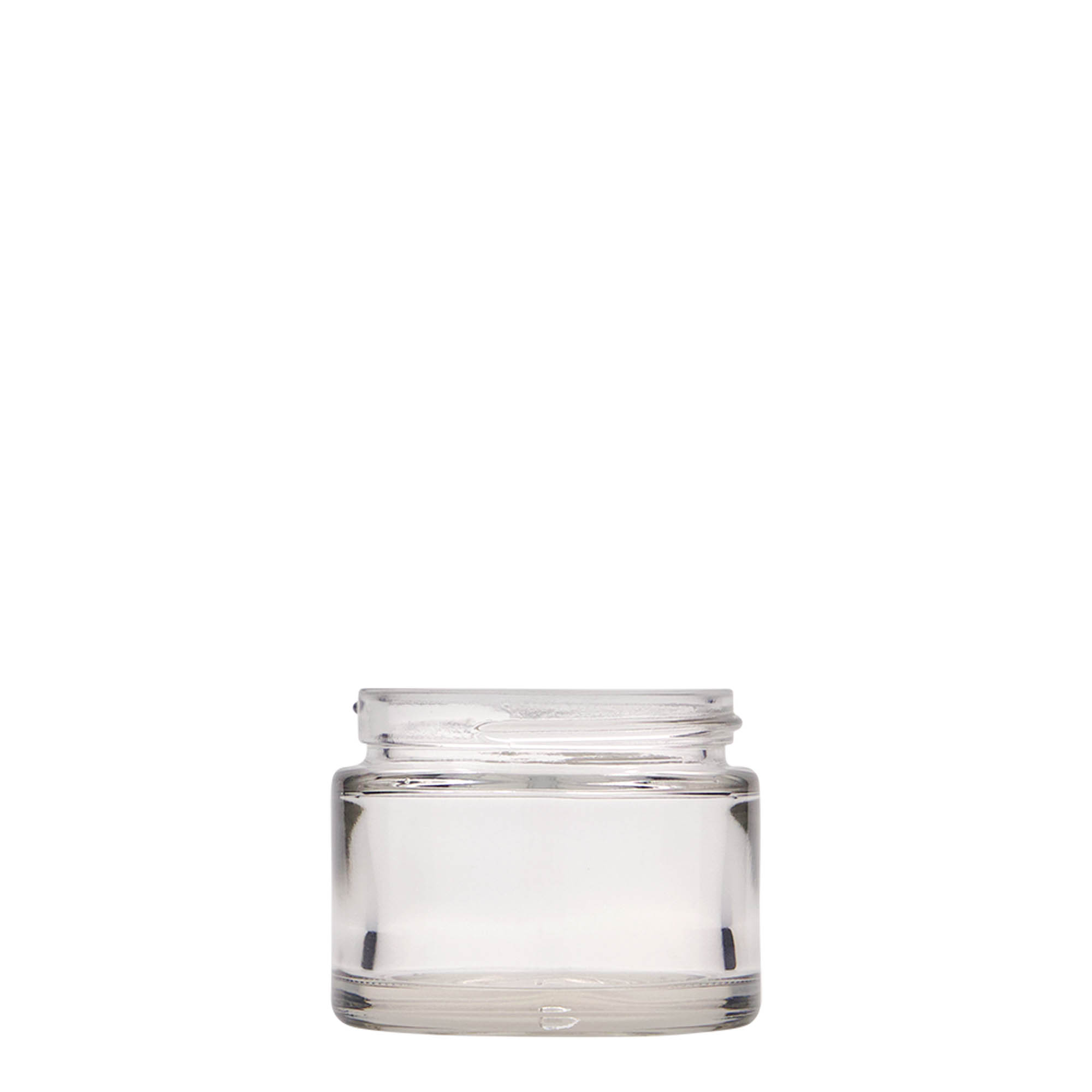 50 ml kavanoz 'Beauty', qelq, gojë: kapak me vida 50 ml kavanoz 'Beauty', qelq, gojë: kapak me vida