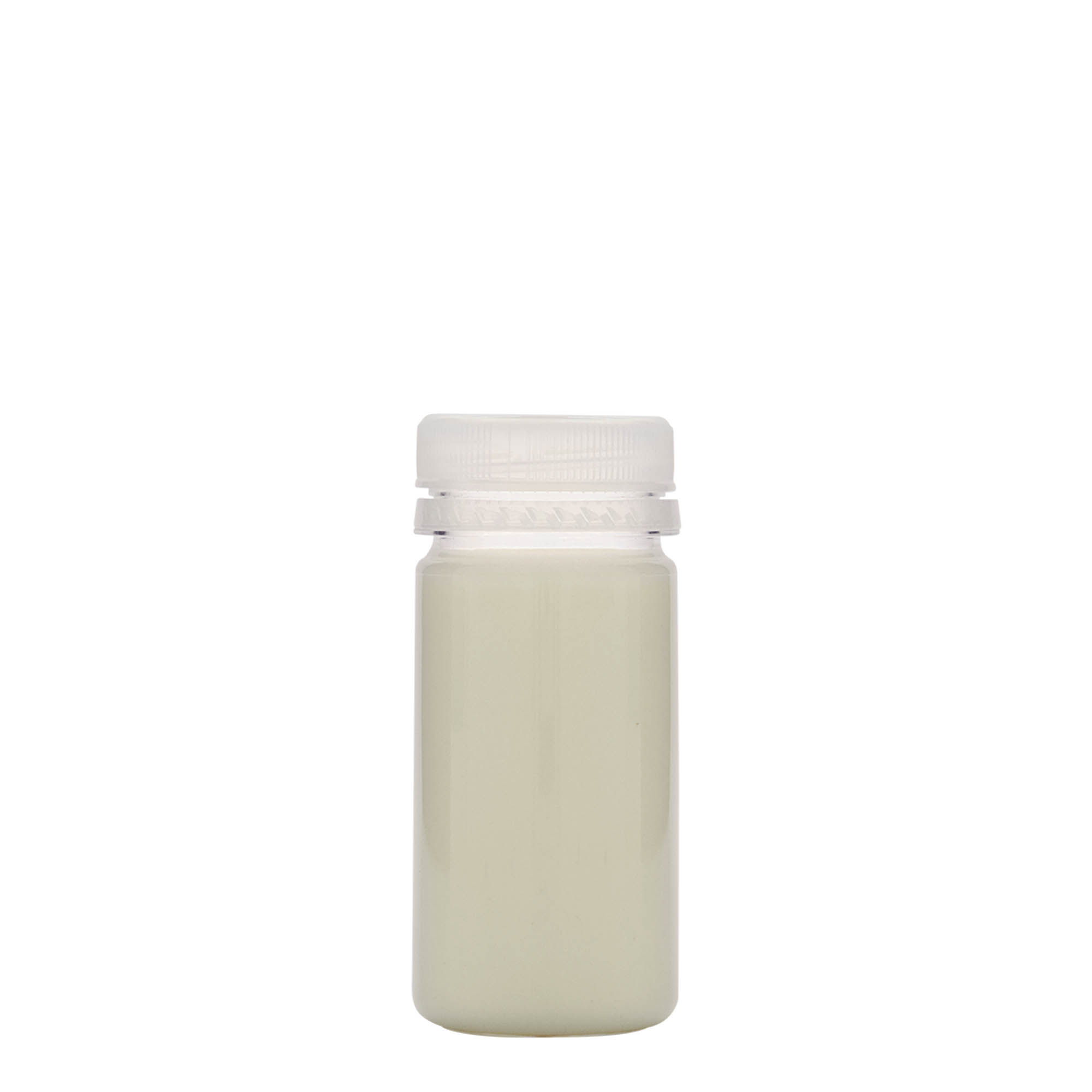 Shishe PET 100 ml 'Everytime', plastikë, hapje: 38 mm