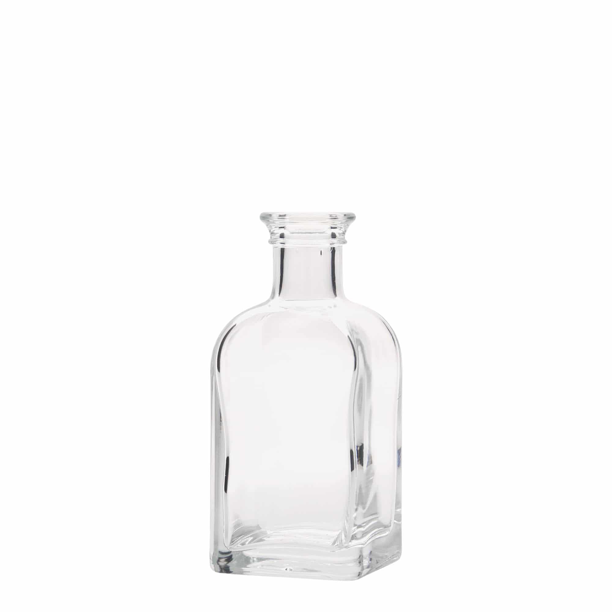 Shishe qelqi 100 ml Apotheker Carré, katrore, gojë: kork