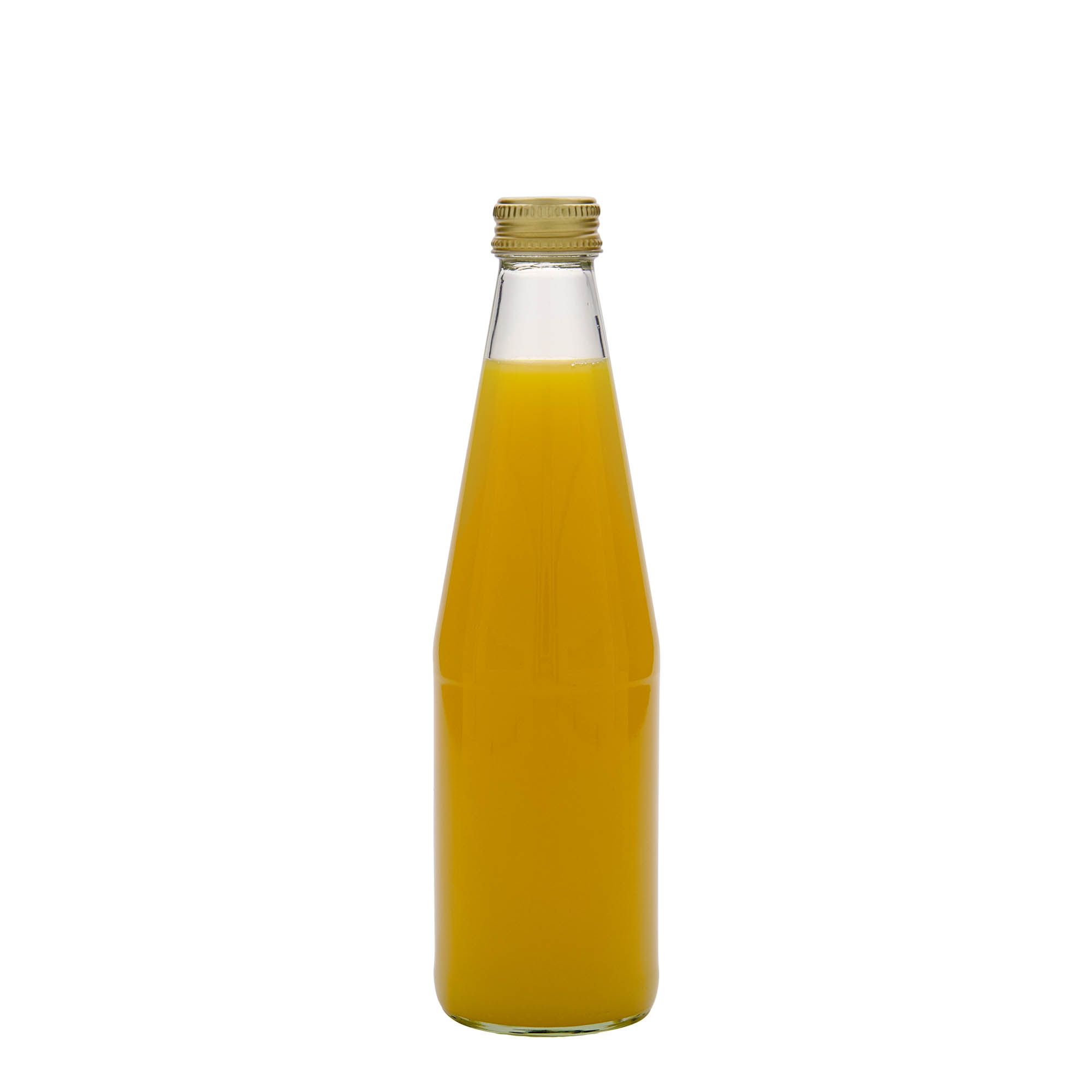 330 ml shishe universale me formë karrote, xham, gojë: PP 28 330 ml shishe universale me formë karrote, xham, gojë: PP 28