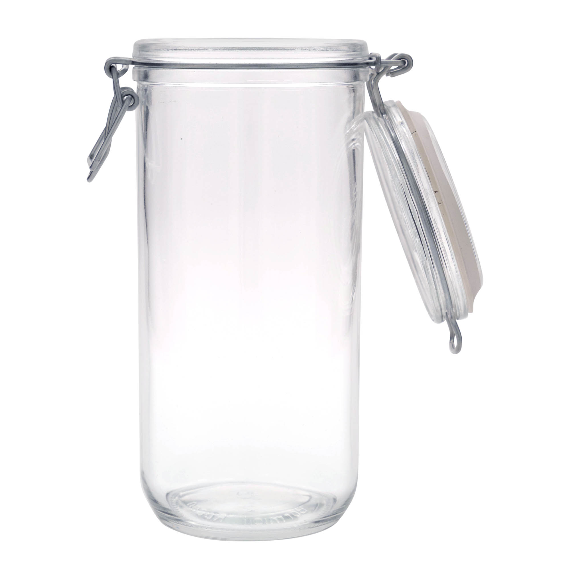 1.000 ml kavanoz me kapak me tel 'Fido', hapja: mbyllje me kapak me tel