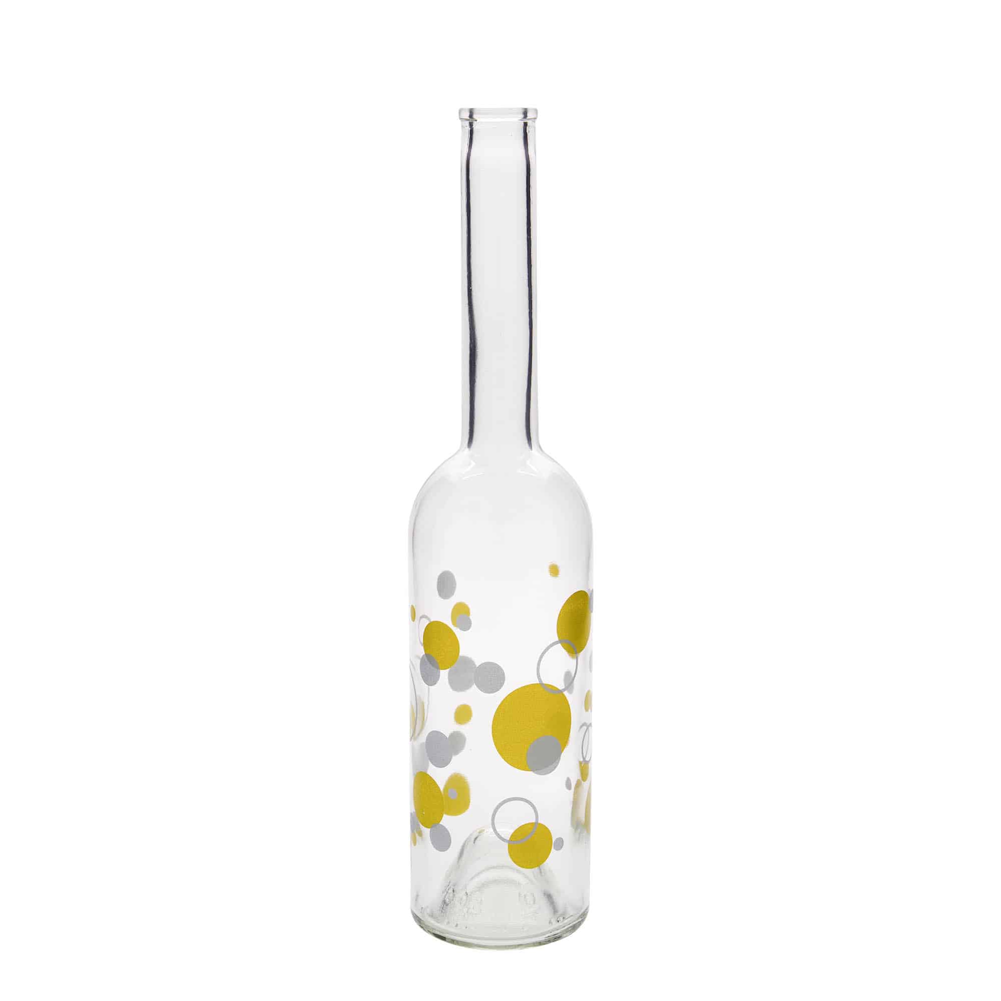 Shishe qelqi 500 ml 'Opera', motiv: pika, gojë: kork
