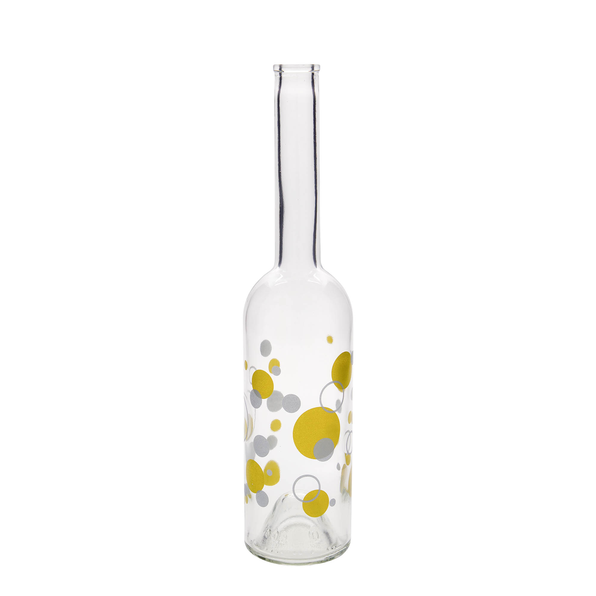 Shishe qelqi 500 ml 'Opera', motiv: pika, gojë: kork