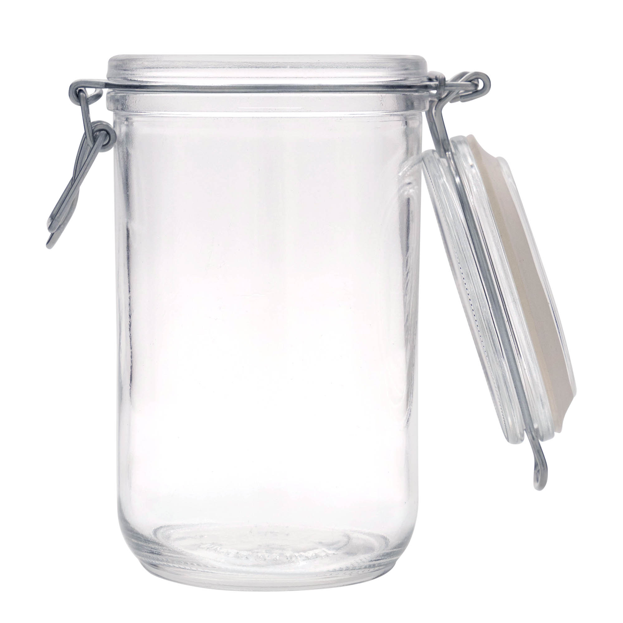 750 ml kavanoz me kapak me tel 'Fido', hapja: mbyllje me kapak me tel