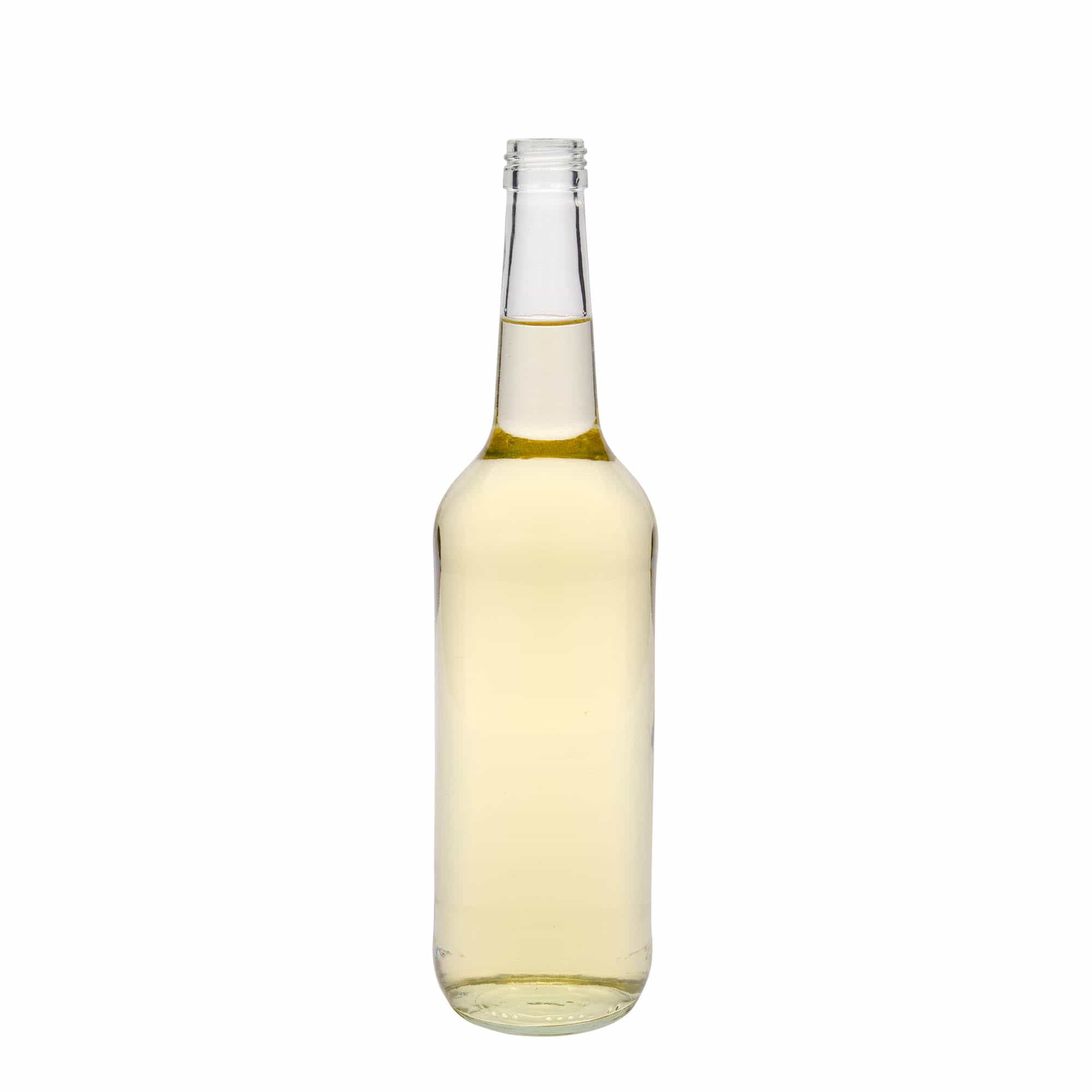 Shishe qelqi 700 ml me qafë të drejtë, gojë: PP 28