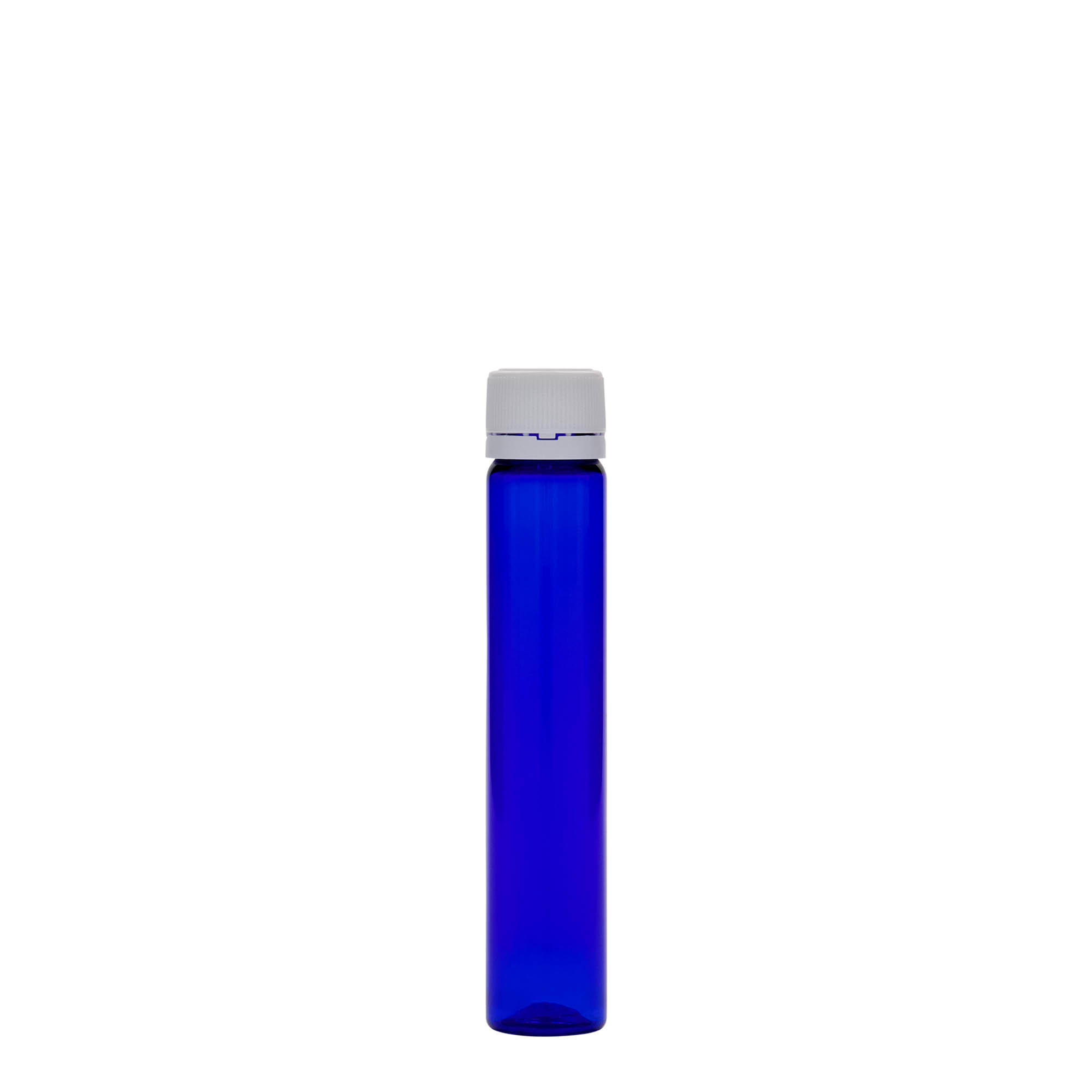 25 ml tub PET, plastik, blu mbretëror, hapje: kapak me vida 25 ml tub PET, plastik, blu mbretëror, hapje: kapak me vida