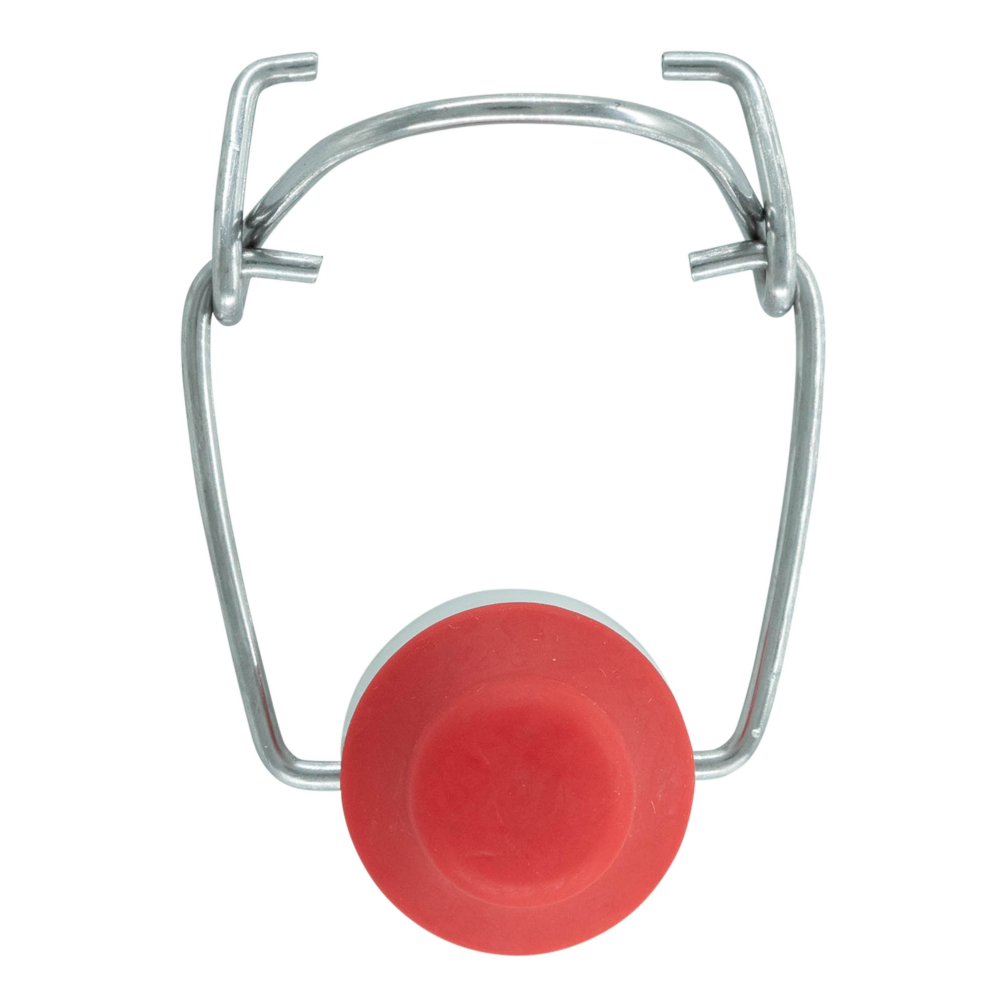 Mbyllje me shirit, madhësi speciale, plastikë, e kuqe-e bardhë