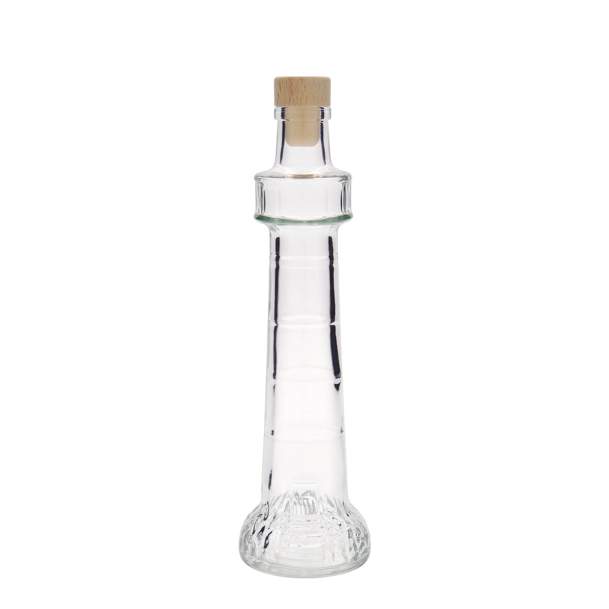 Shishe qelqi 200 ml 'Leuchtturm', gojë: korek Shishe qelqi 200 ml 'Leuchtturm', gojë: korek