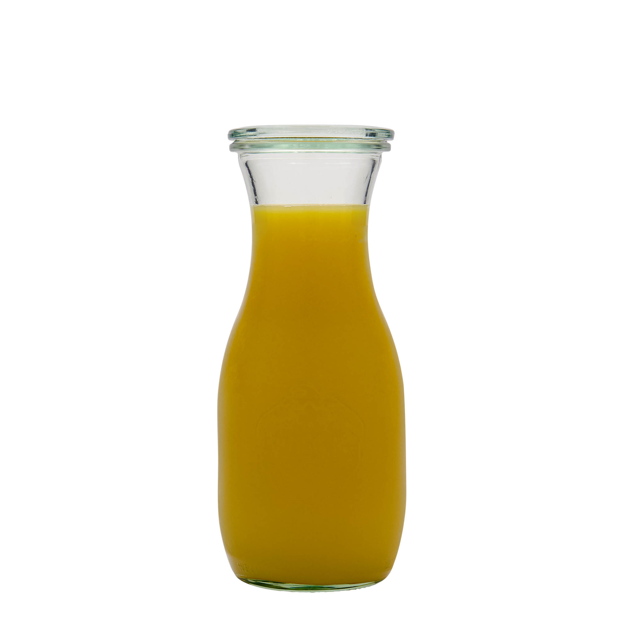 Shishe lëngu WECK 500 ml, goja: buzë e rrumbullakët Shishe lëngu WECK 500 ml, goja: buzë e rrumbullakët