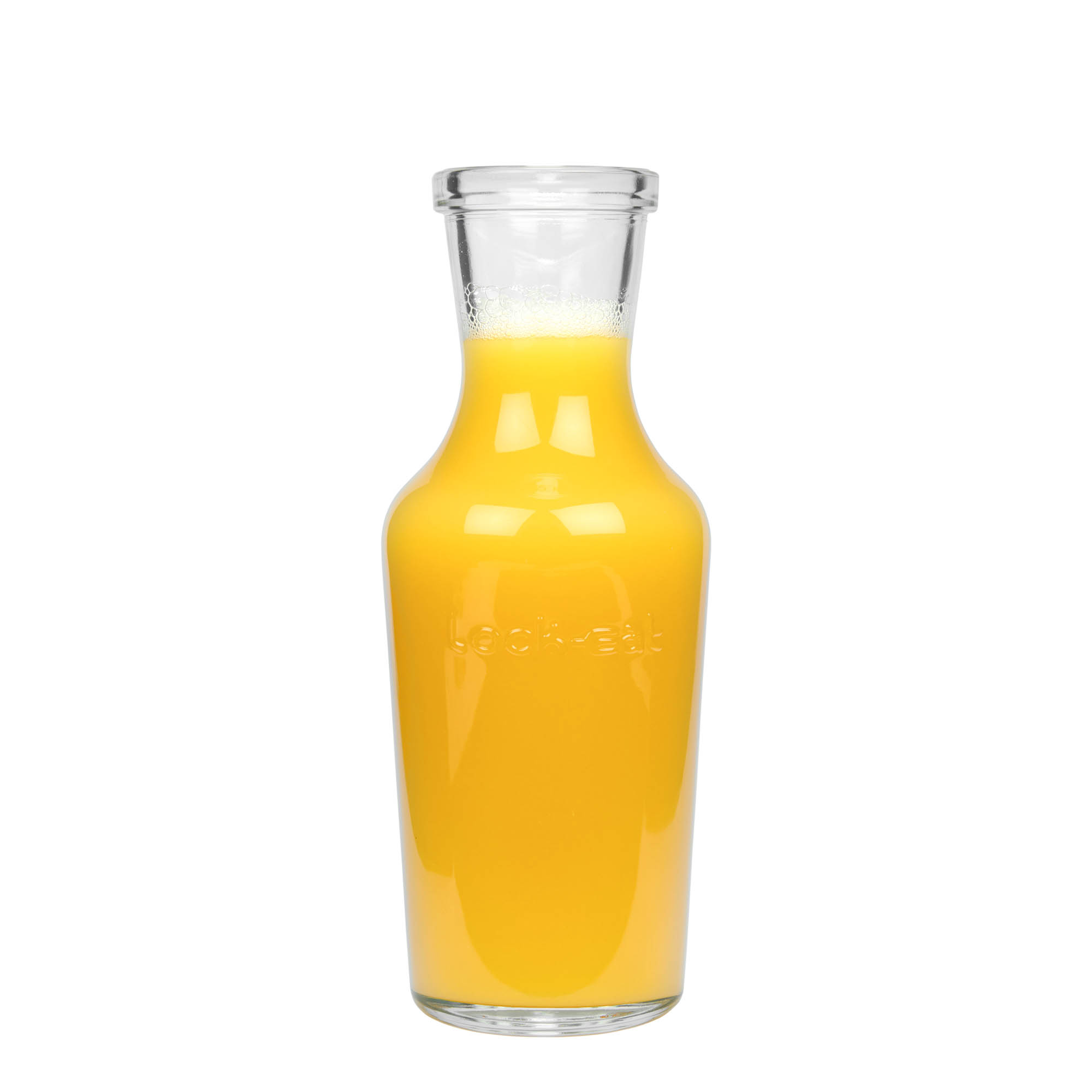 1.000 ml karafë qelqi 'Lock-Eat', hapja: mbyllje me kapëse telash