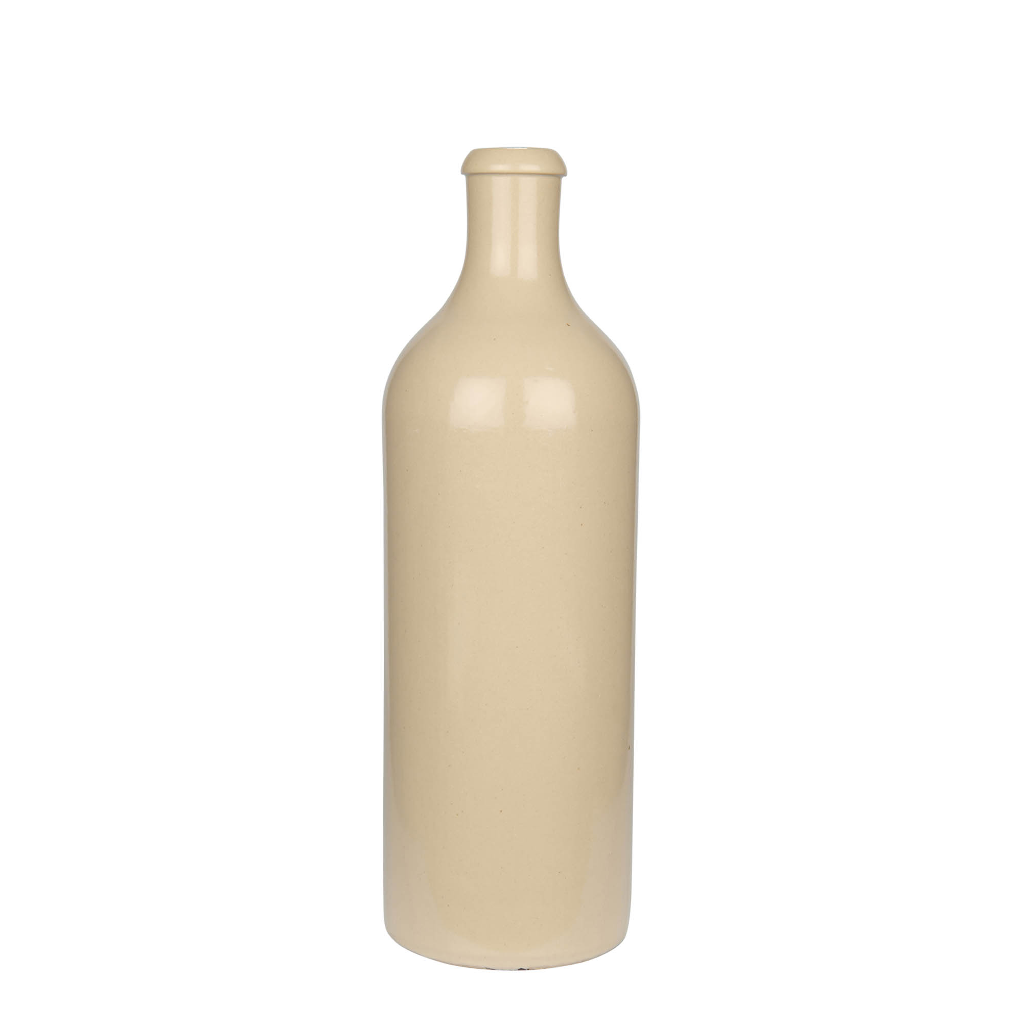 750 ml krua keramik, qeramikë, bezhë, gojë: kork