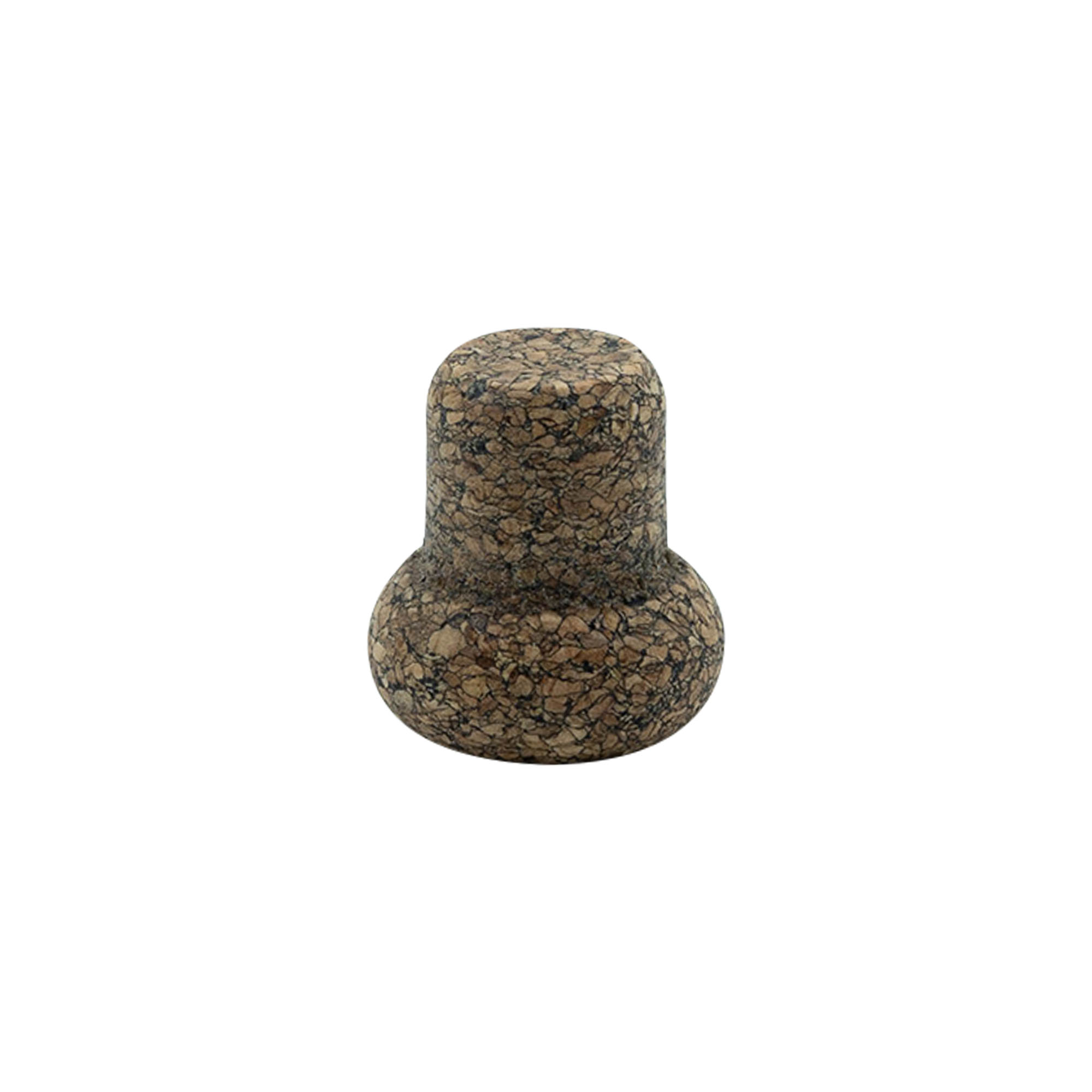 Kapak me dorezë 'Barrel' 22,5 mm, Corkcoal, për gojëzën: Kork