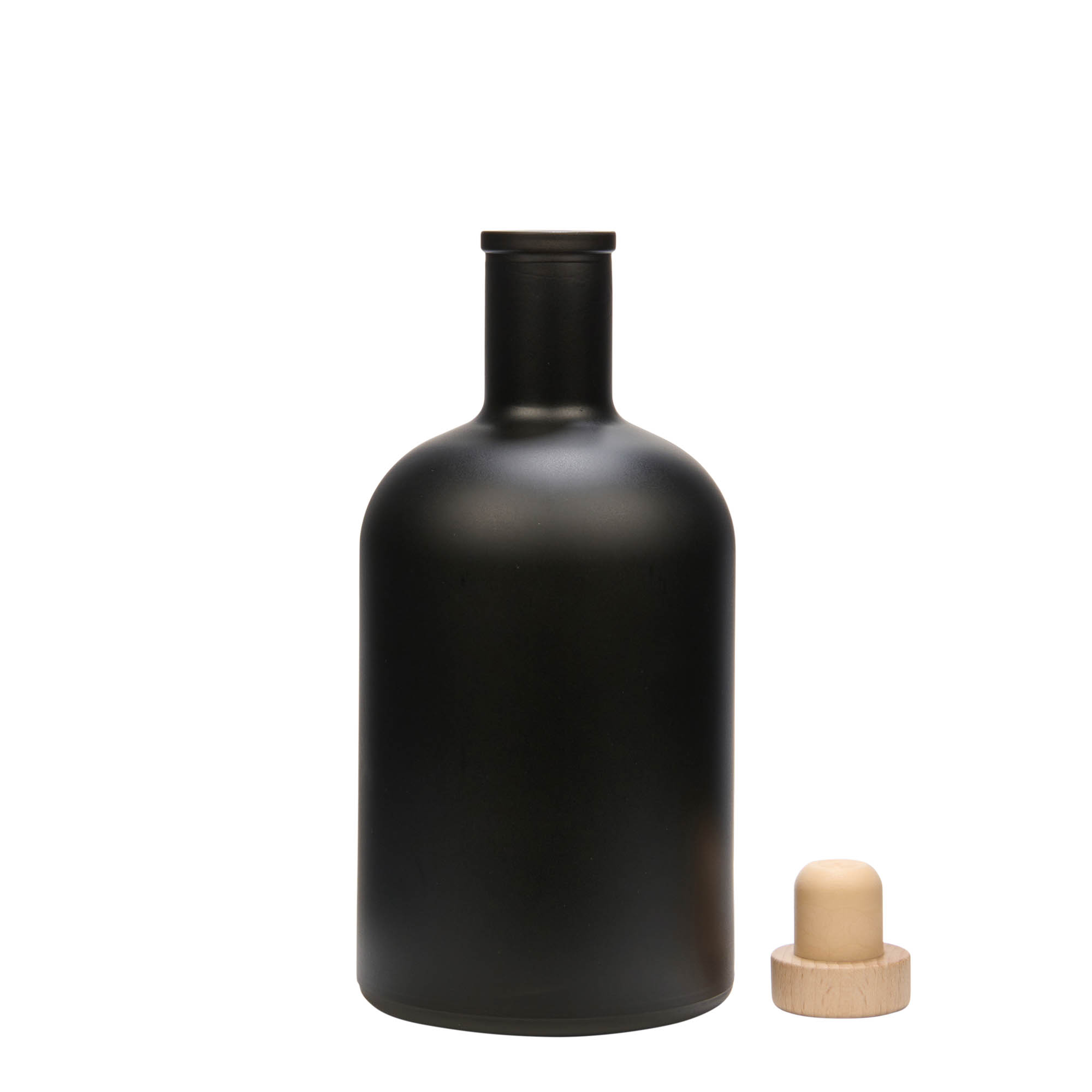 Shishe qelqi 700 ml 'Gerardino', e zezë, gojë: korek Shishe qelqi 700 ml 'Gerardino', e zezë, gojë: korek