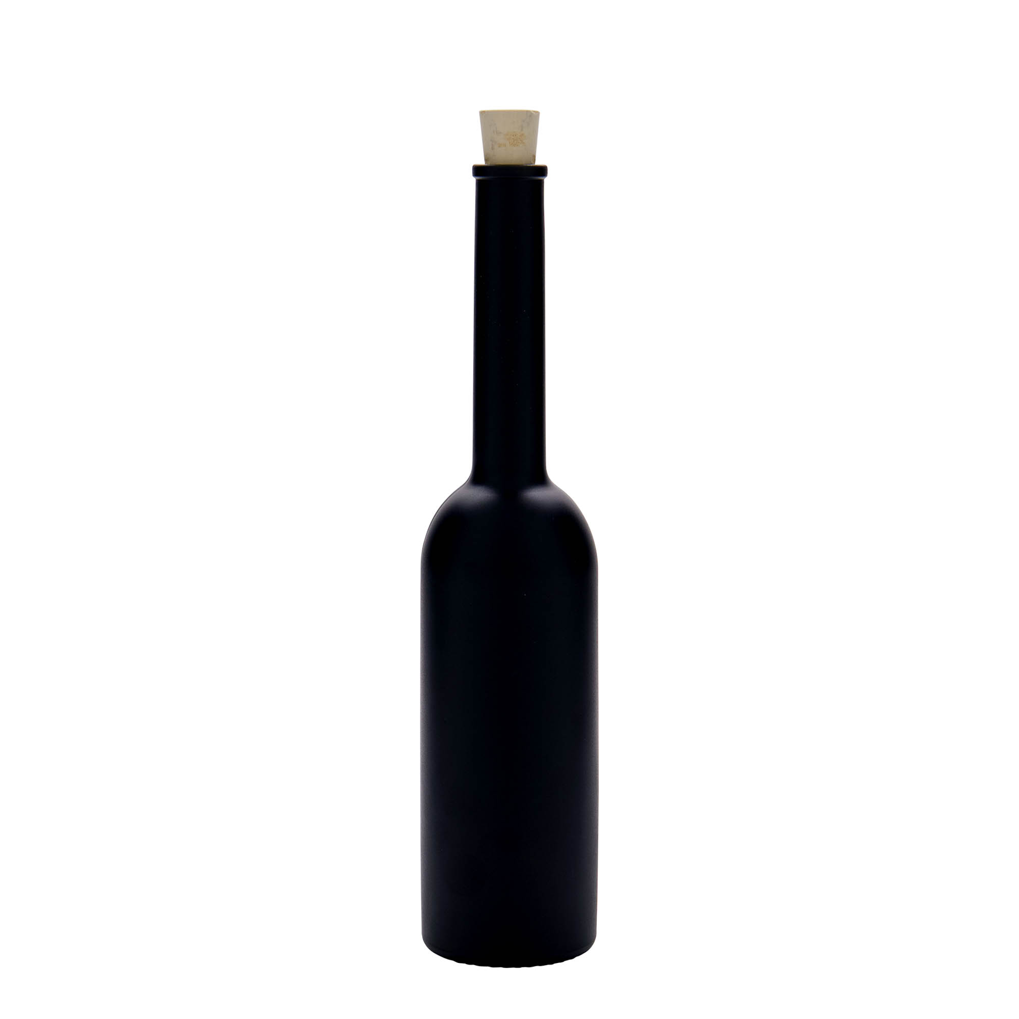 200 ml shishe qelqi 'Opera', e zezë, gojë: kork 200 ml shishe qelqi 'Opera', e zezë, gojë: kork