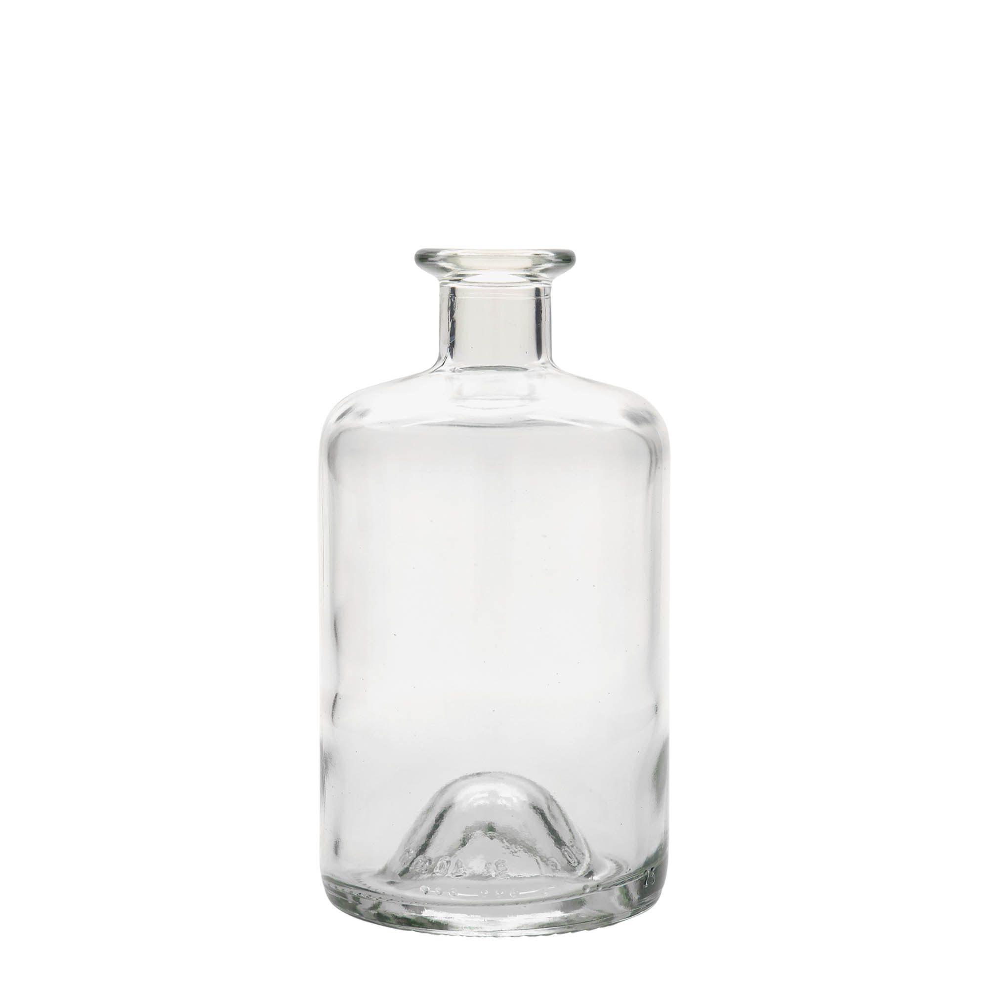 Shishe qelqi 500 ml farmacisti, goja: kork Shishe qelqi 500 ml farmacisti, goja: kork