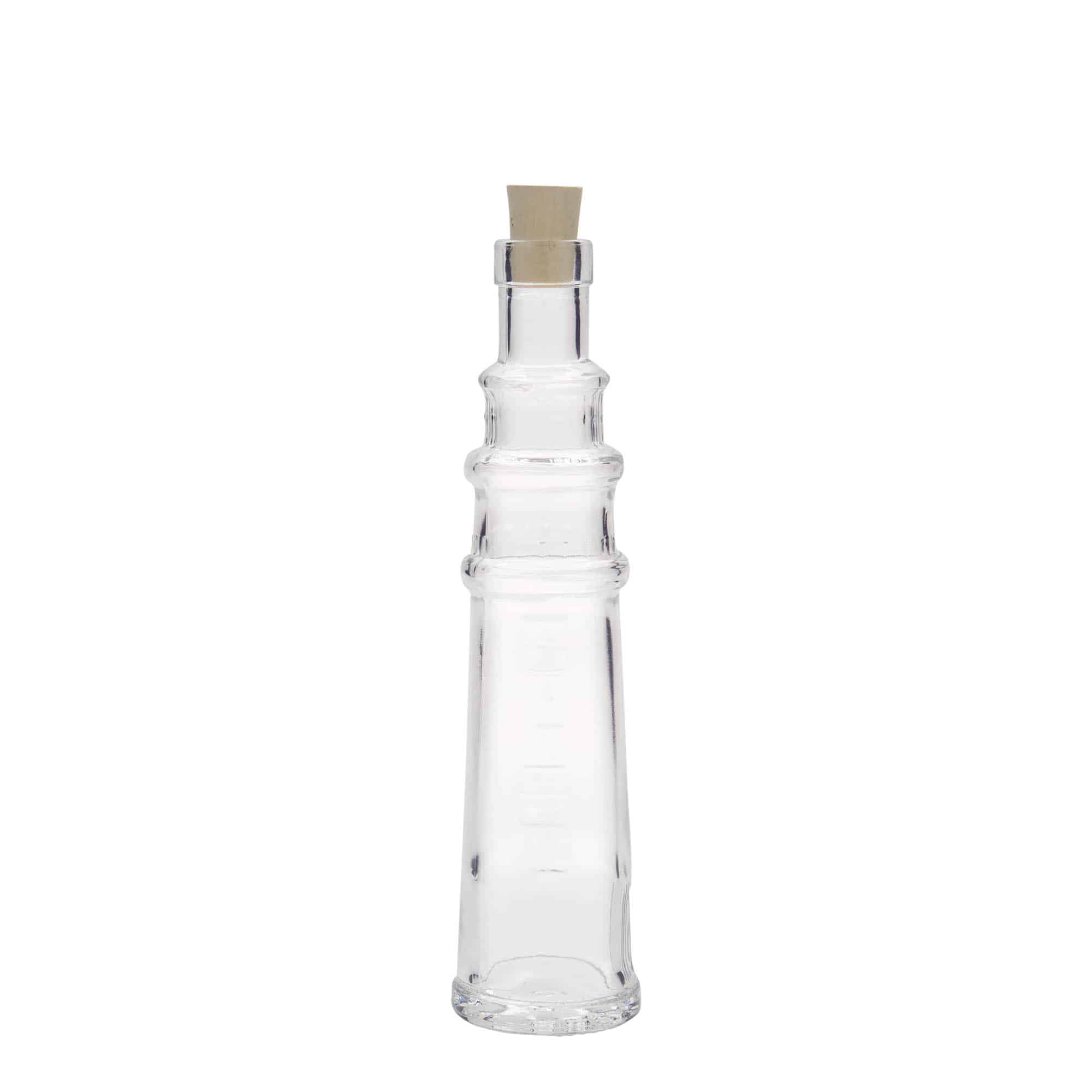 Shishe qelqi 100 ml 'Leuchtturm', gojë: kork