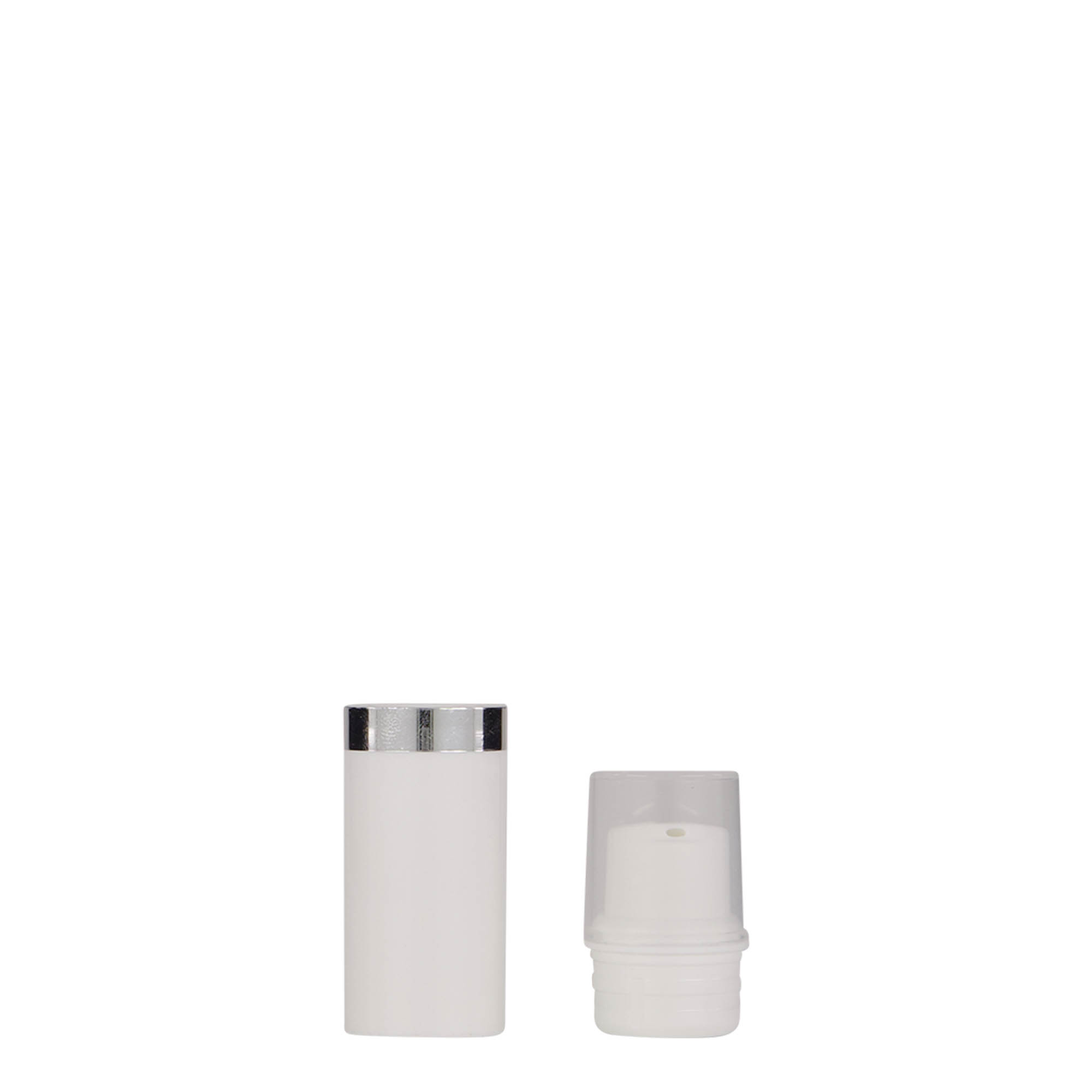 5 ml shpërndarës pa ajër 'Nano', plastikë PP, i bardhë 5 ml shpërndarës pa ajër 'Nano', plastikë PP, i bardhë