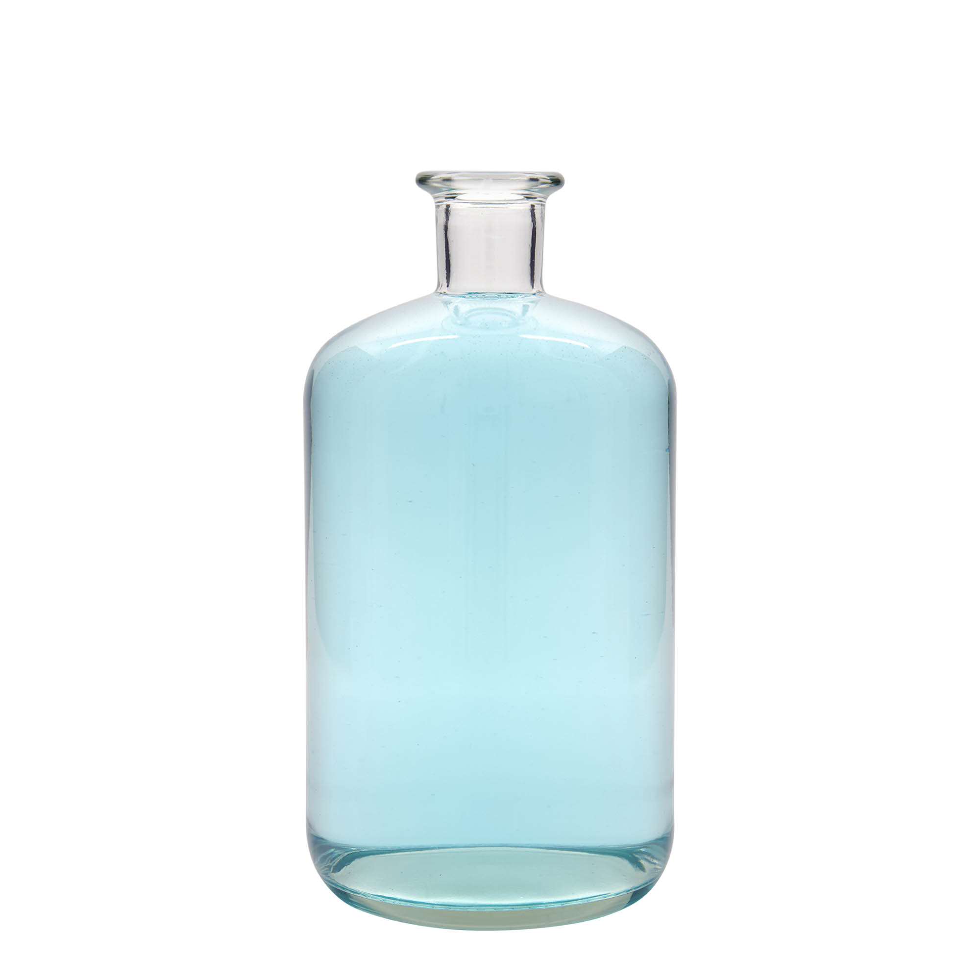 1.500 ml shishe qelqi farmacisti, goja: kork