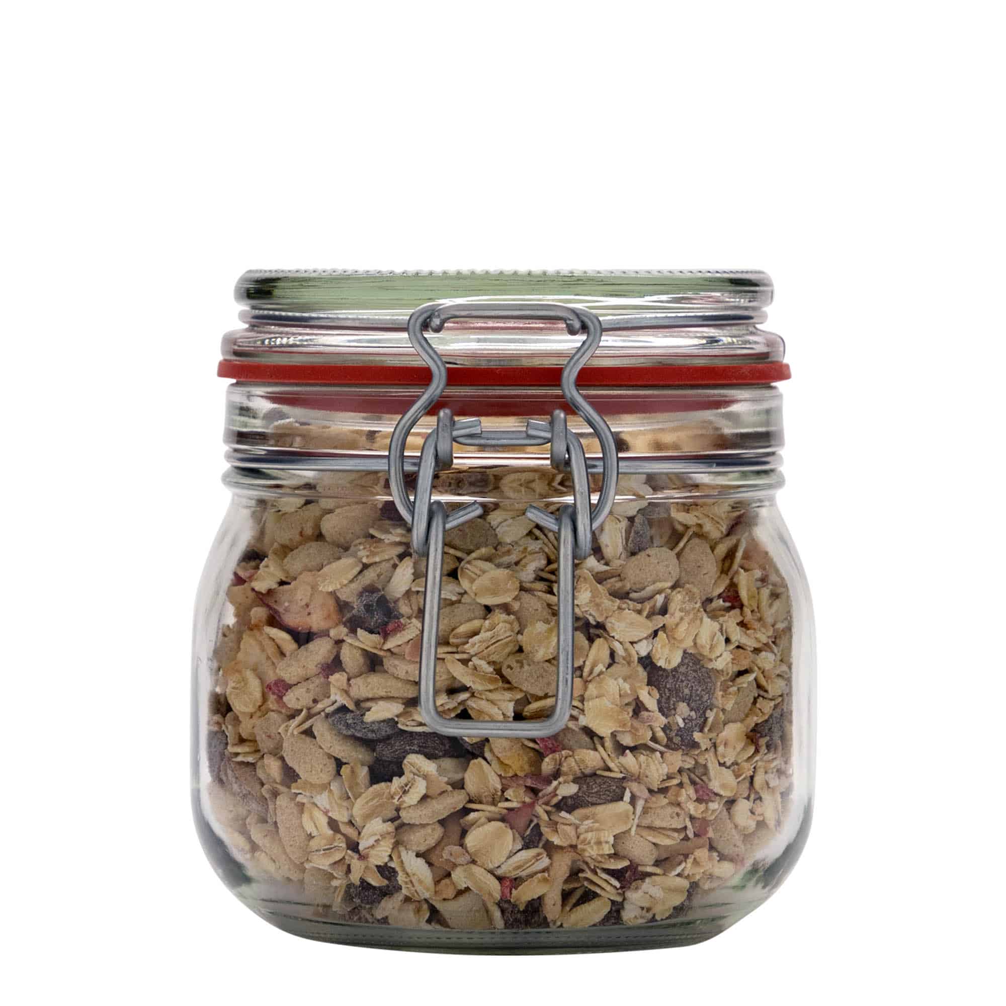 634 ml kavanoz me kapak me tel të fryrë, hapja: mbyllje me kapak me tel