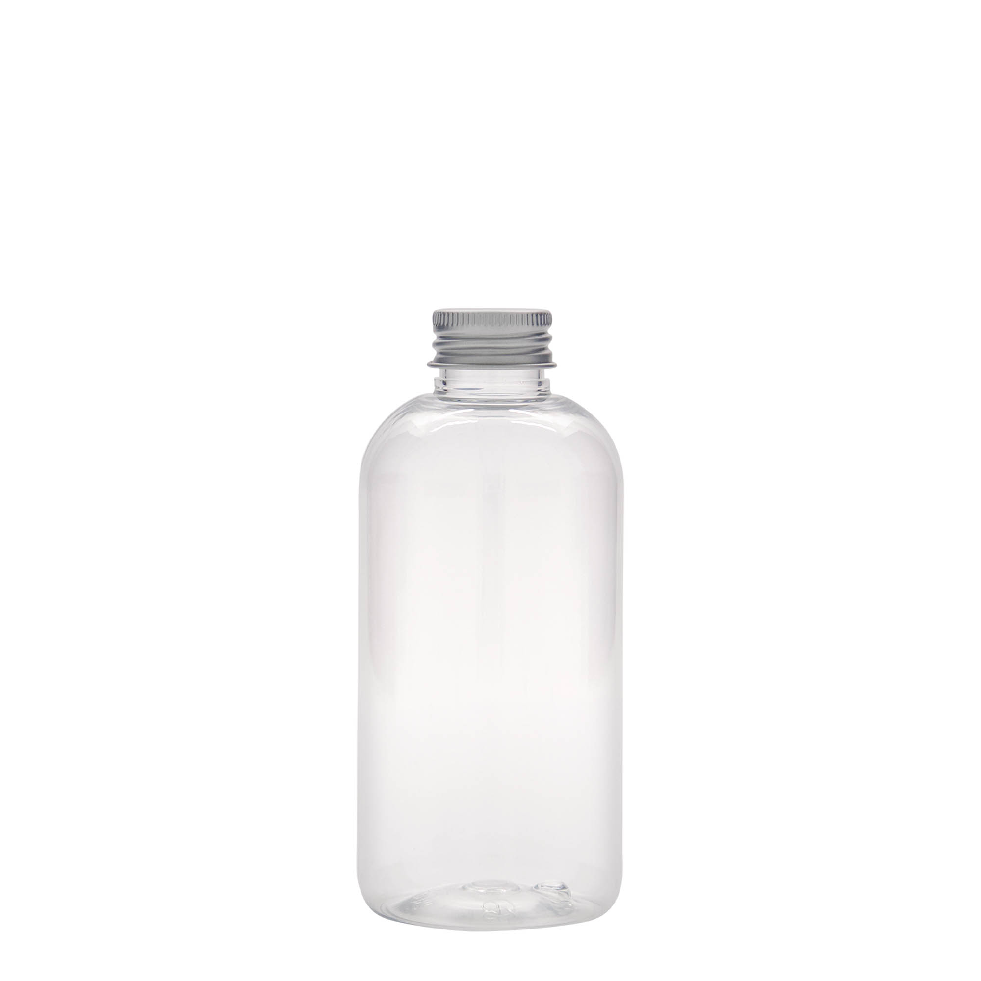 200 ml shishe PET 'Boston', plastikë, gojë: 24/410