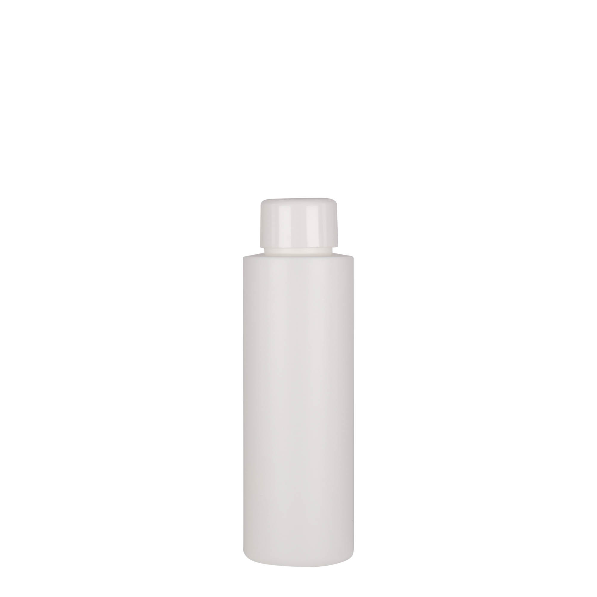 Shishe plastike 100 ml 'Pipe', HDPE, e bardhë, gojëz: 24/410
