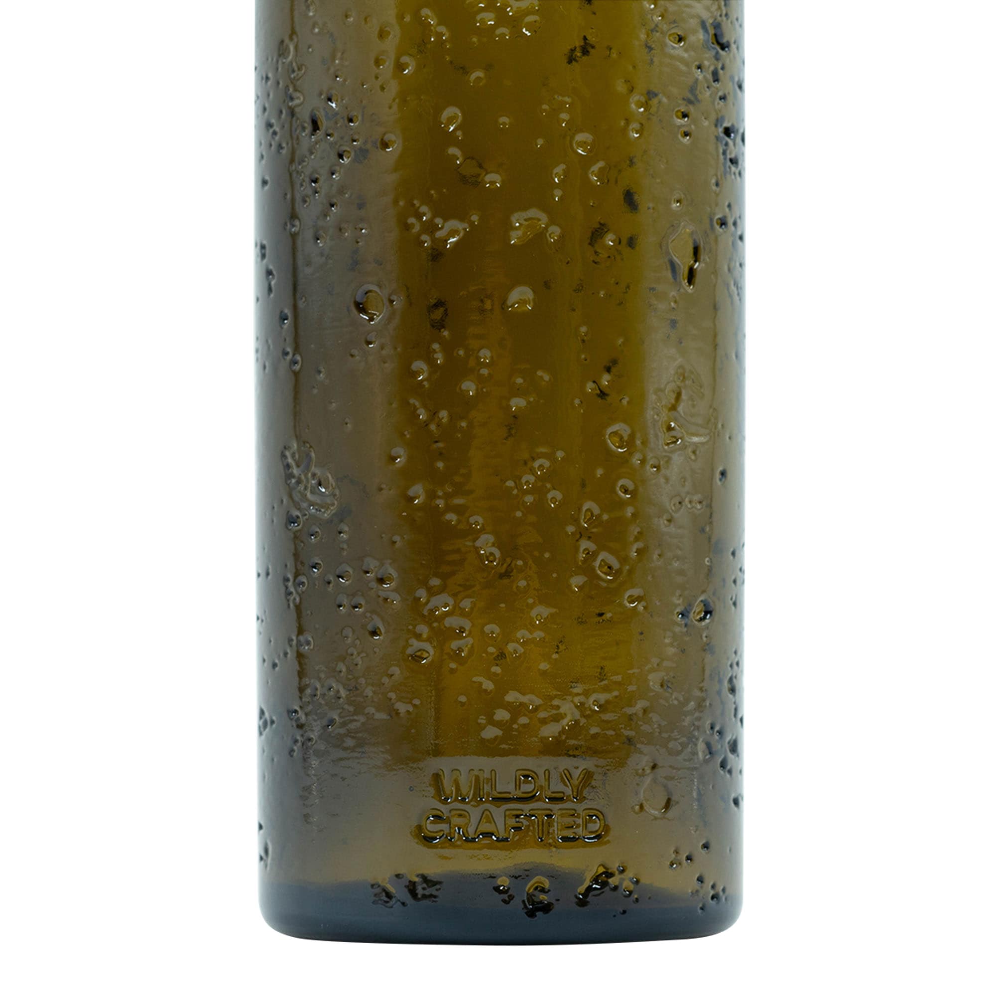 500 ml Shishe qelqi e punuar në mënyrë të egër 'Bobber Jr', kafe, Hapur: Korek
