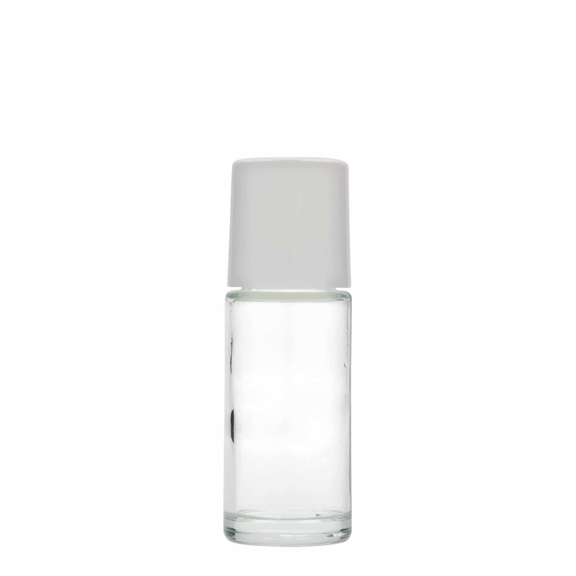 Shishe Roll-On 50 ml, qelq, gojë: kapak me vidë
