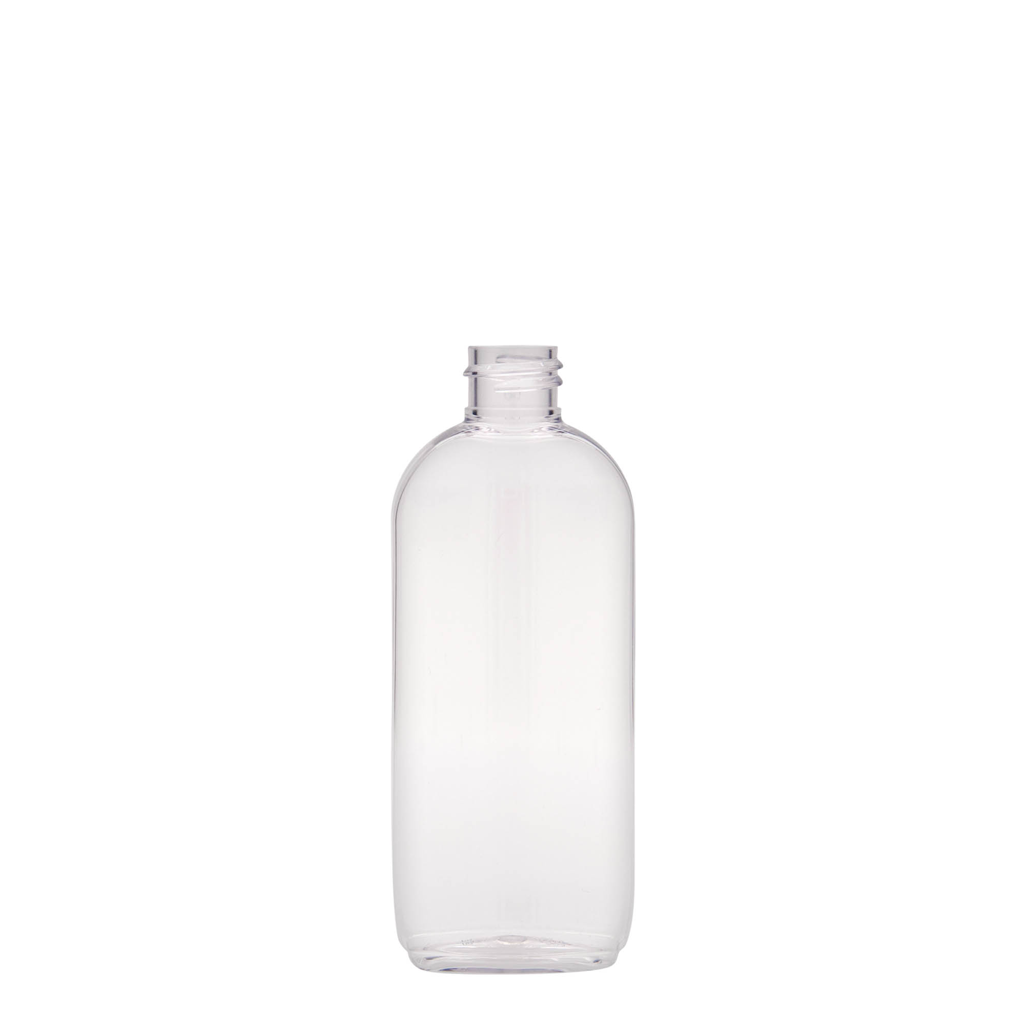Shishe PET 100 ml 'Iris', ovale, plastikë, gojë: 20/410 Shishe PET 100 ml 'Iris', ovale, plastikë, gojë: 20/410
