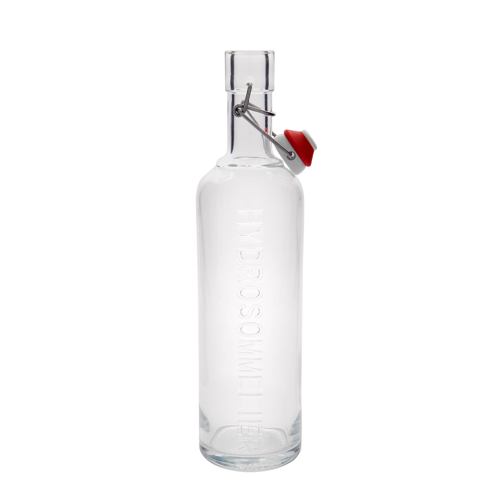 1.000 ml shishe qelqi 'Optima Hydrosommelier', hapje: kapak me klips 1.000 ml shishe qelqi 'Optima Hydrosommelier', hapje: kapak me klips
