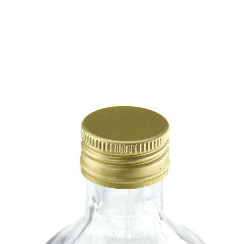 Kapak me vidë, metal, i artë, për gojën: PP 22