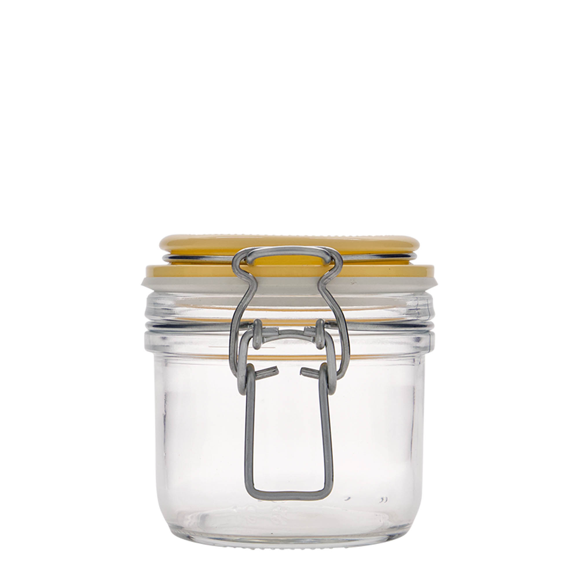 200 ml shishe me kapak me tel 'Fido', e verdhë, hapja: kapak me tel mbyllës 200 ml shishe me kapak me tel 'Fido', e verdhë, hapja: kapak me tel mbyllës