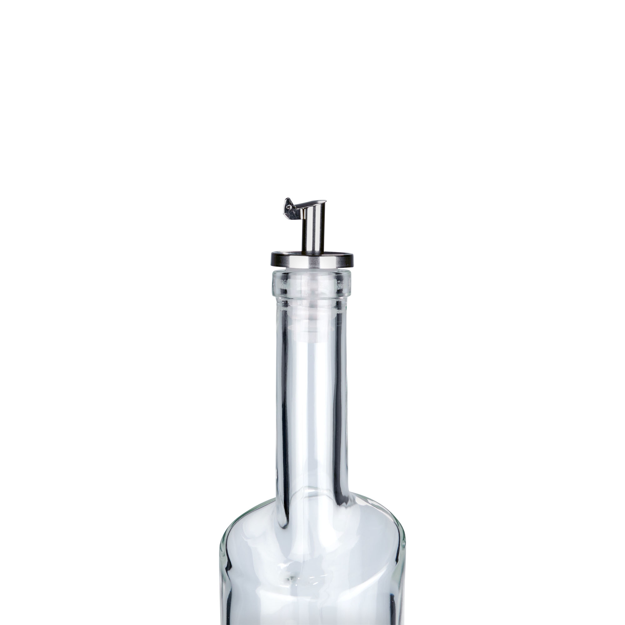 Korkues inox për uthull, çelik inox, argjend Korkues inox për uthull, çelik inox, argjend