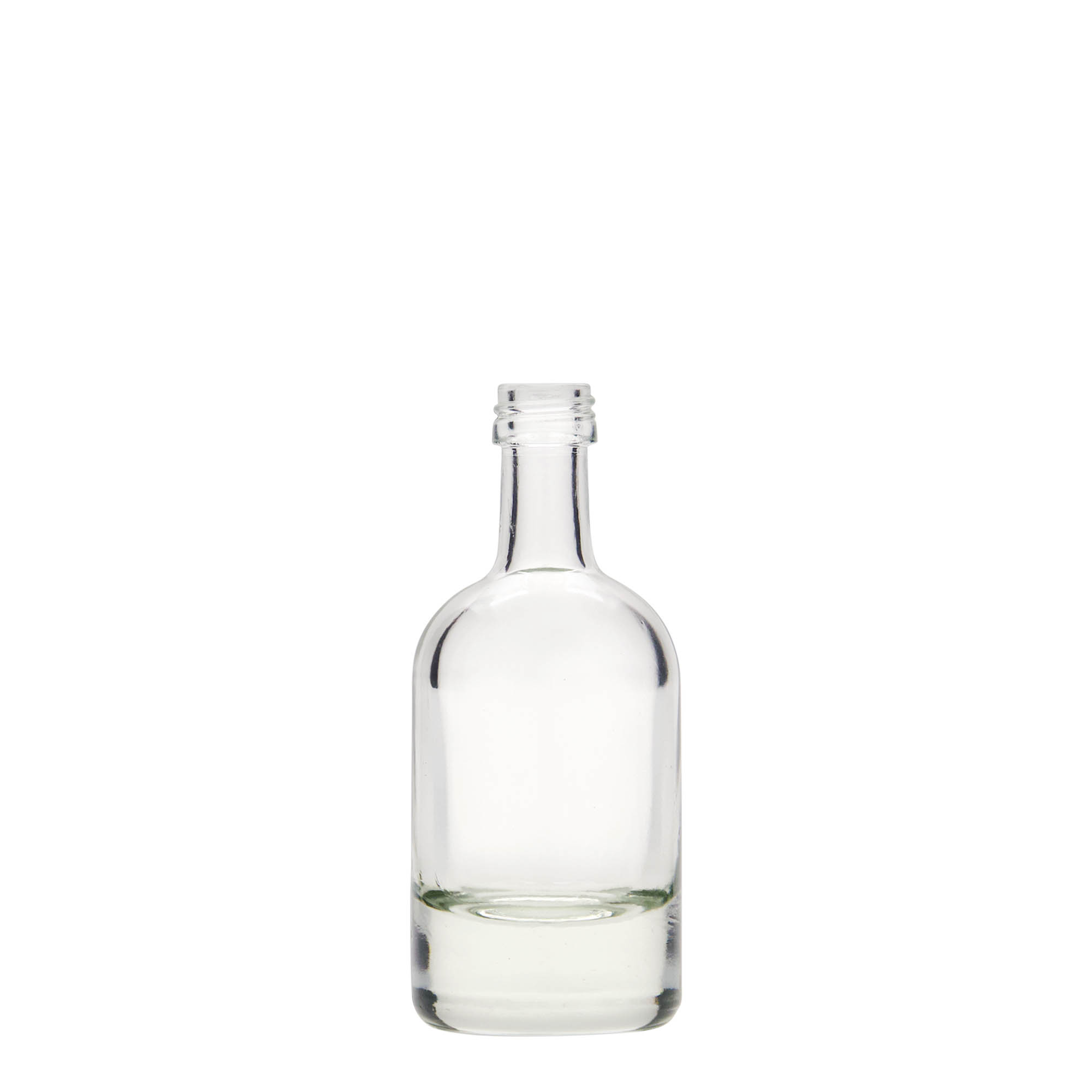 Shishe qelqi 50 ml 'Linea Uno', gojë: PP 18 Shishe qelqi 50 ml 'Linea Uno', gojë: PP 18
