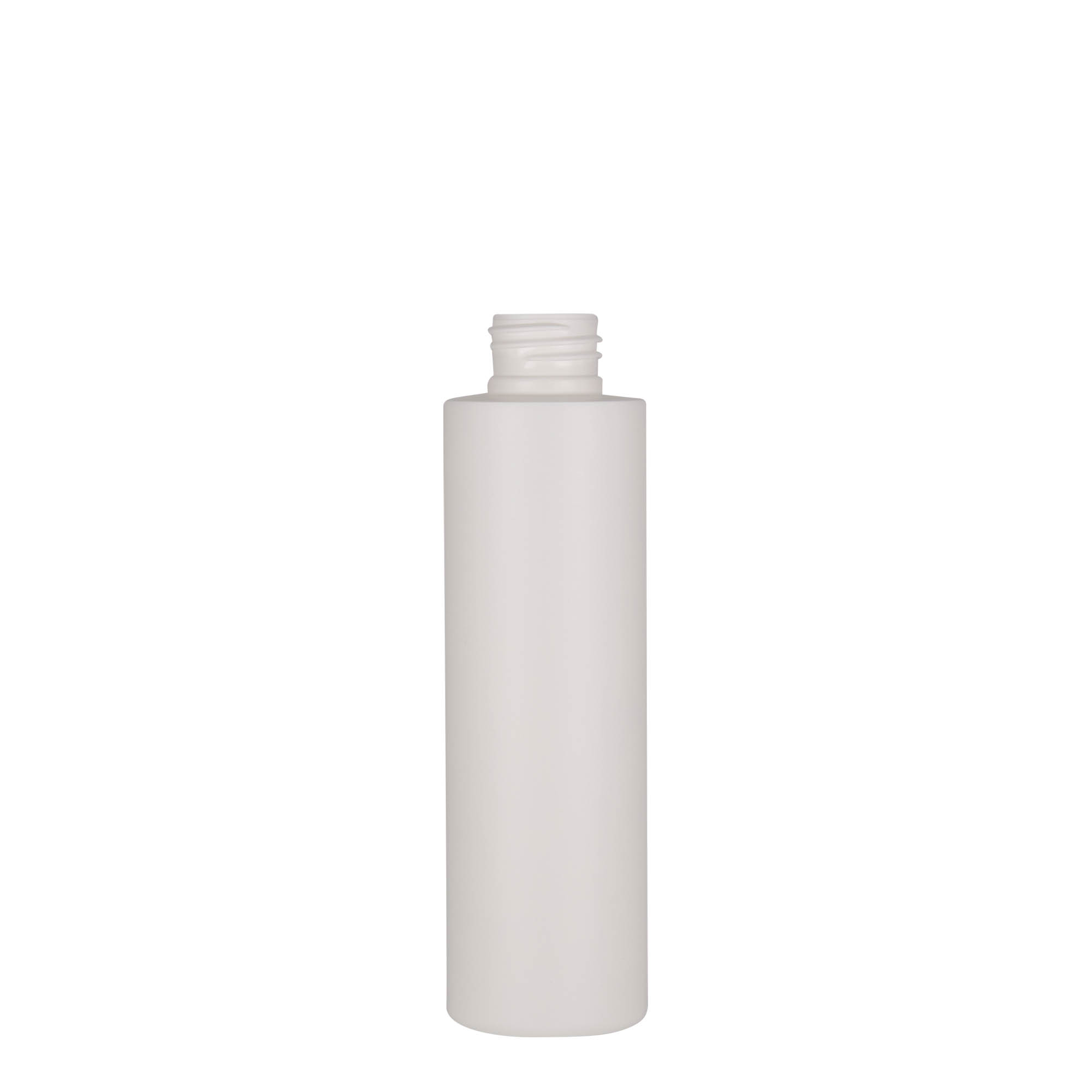 150 ml shishe plastike 'Pipe', HDPE, e bardhë, gojëzimi: 24/410