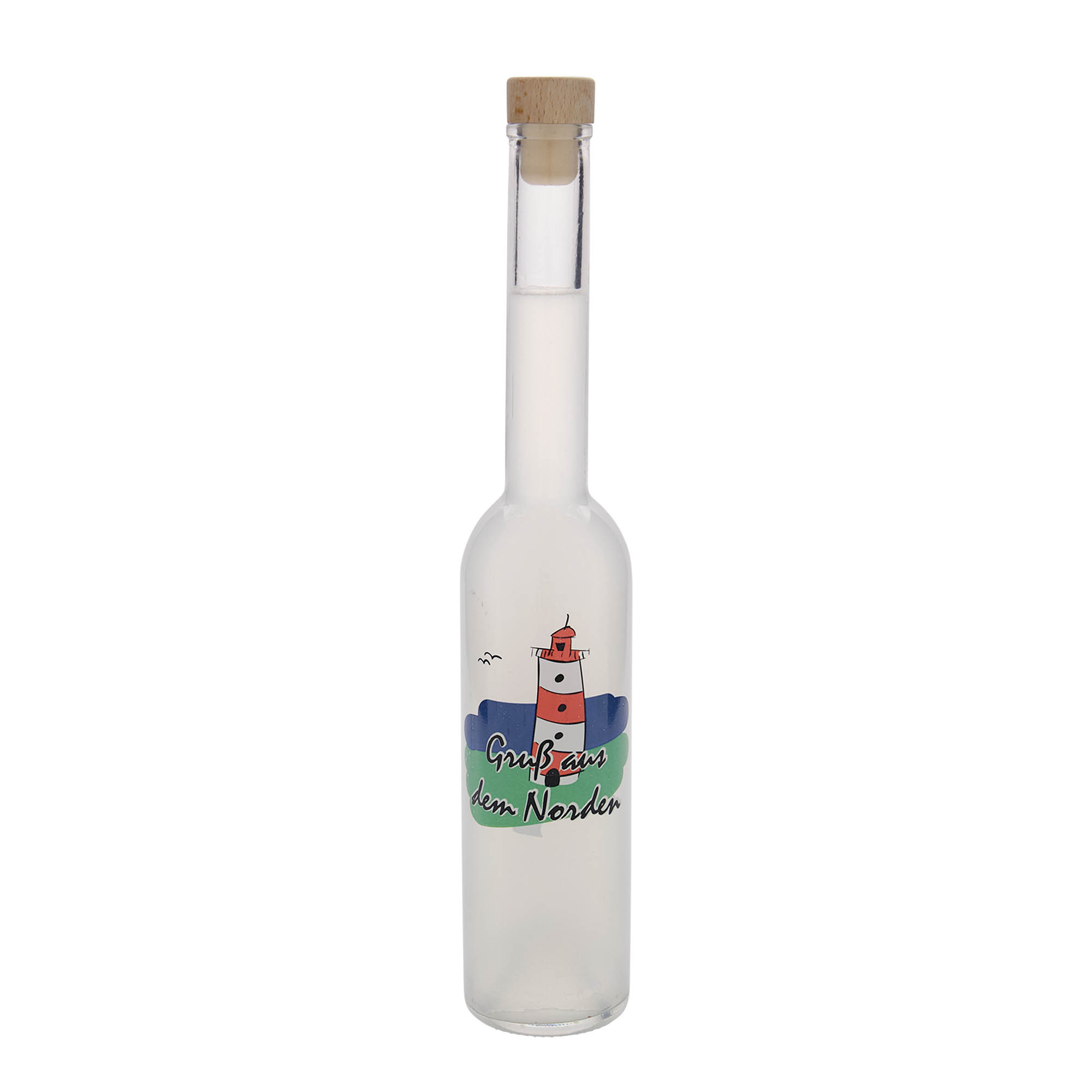 Shishe qelqi 350 ml 'Opera', motiv: Veri, gojë: korek Shishe qelqi 350 ml 'Opera', motiv: Veri, gojë: korek