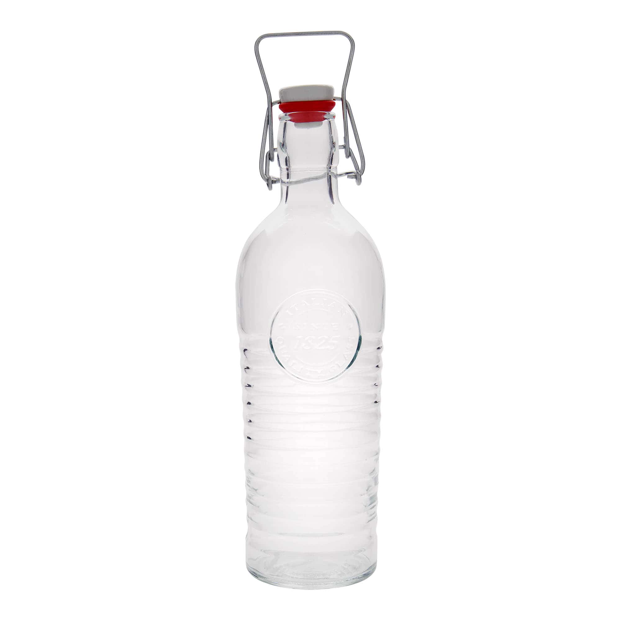 1.200 ml shishe qelqi 'Officina 1825', gojë: kapëse me shkop