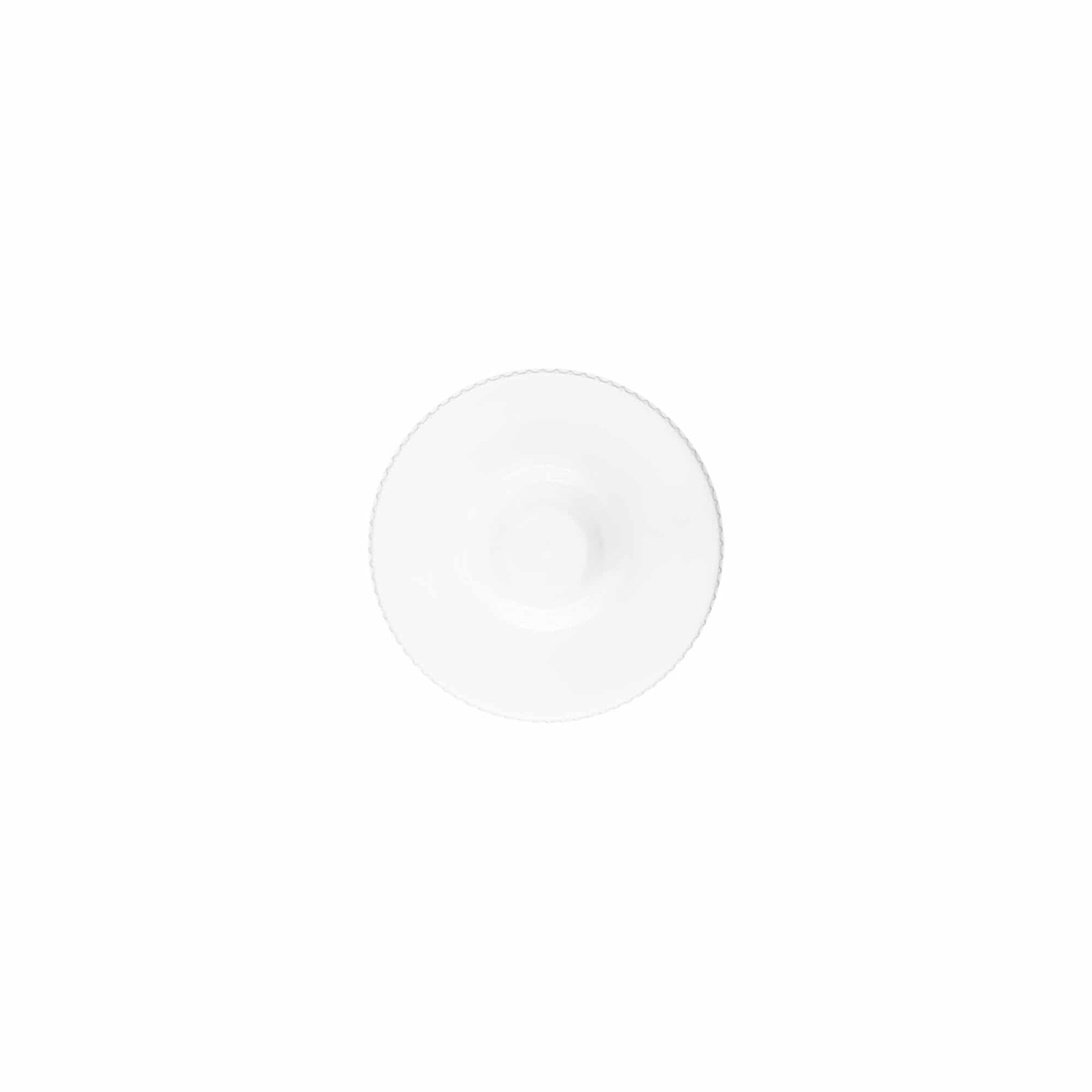 Kapak me vidë me aplikator, plastikë PP, i bardhë, për gozhdë: 24/410 Kapak me vidë me aplikator, plastikë PP, i bardhë, për gozhdë: 24/410