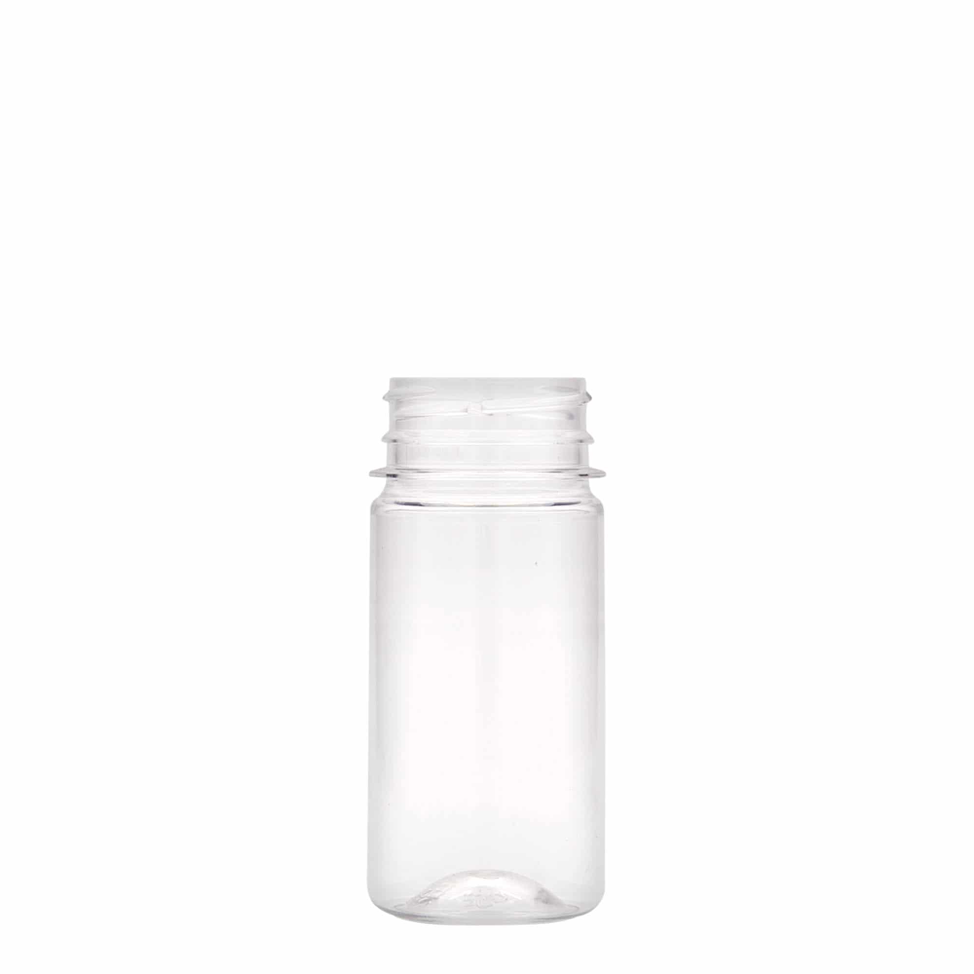 Shishe PET 100 ml 'Everytime', plastikë, hapje: 38 mm