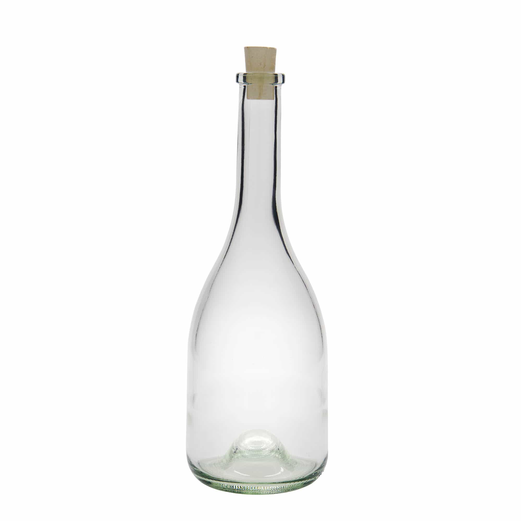 750 ml shishe qelqi 'Rustica', gojë: korek