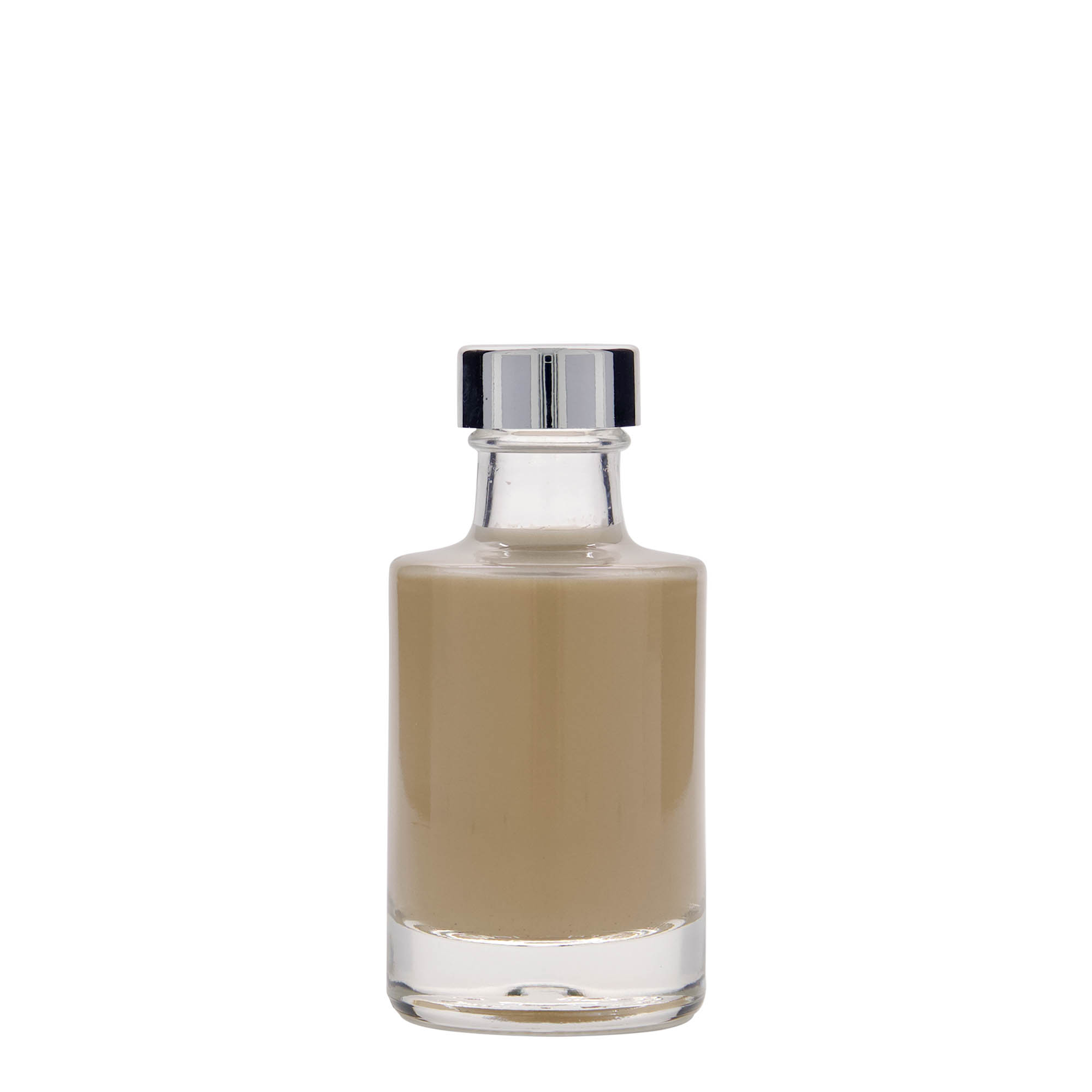 Shishe qelqi 100 ml 'Aventura', gojë: GPI 28 Shishe qelqi 100 ml 'Aventura', gojë: GPI 28