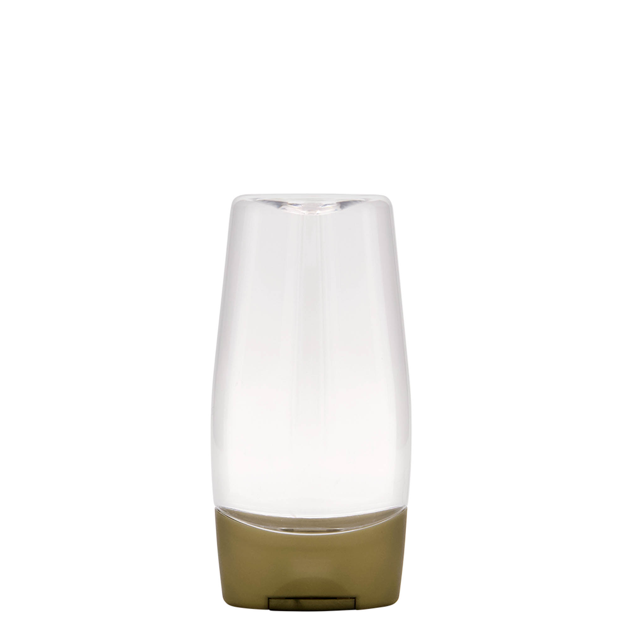 200 ml shishe PET 'Squeeze', ovale, plastikë 200 ml shishe PET 'Squeeze', ovale, plastikë