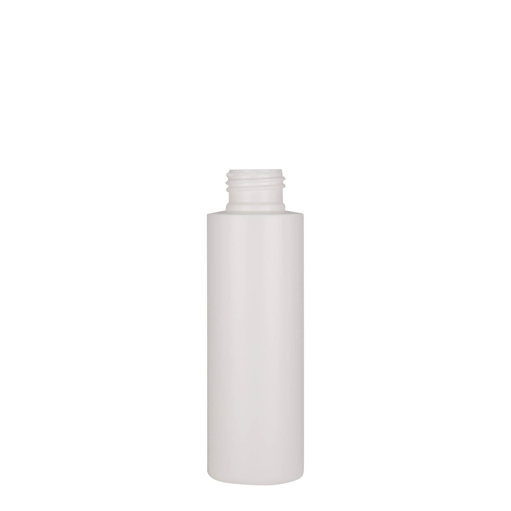 Shishe plastike 100 ml 'Pipe', HDPE, e bardhë, gojëz: 24/410