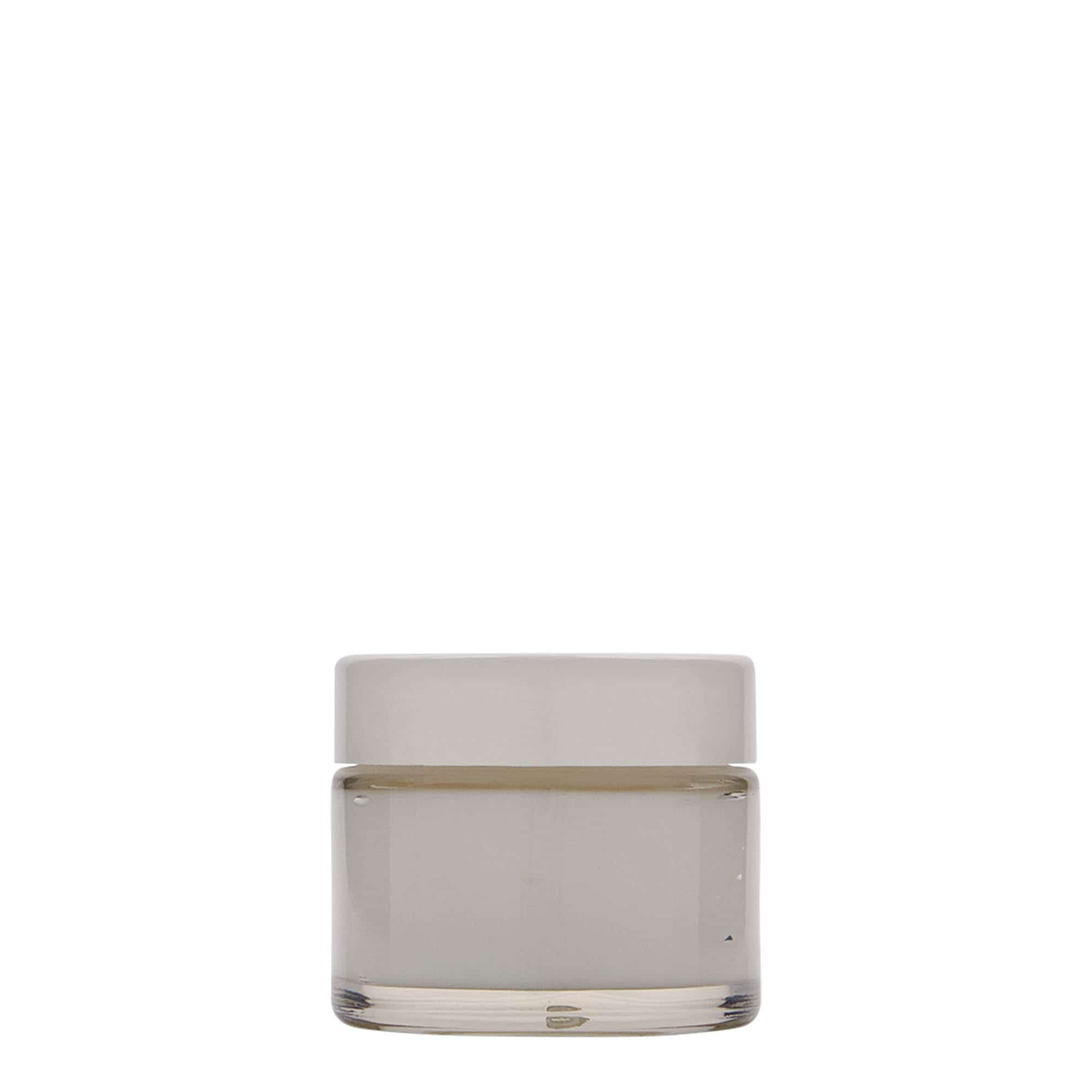50 ml kavanoz 'Beauty', qelq, gojë: kapak me vida