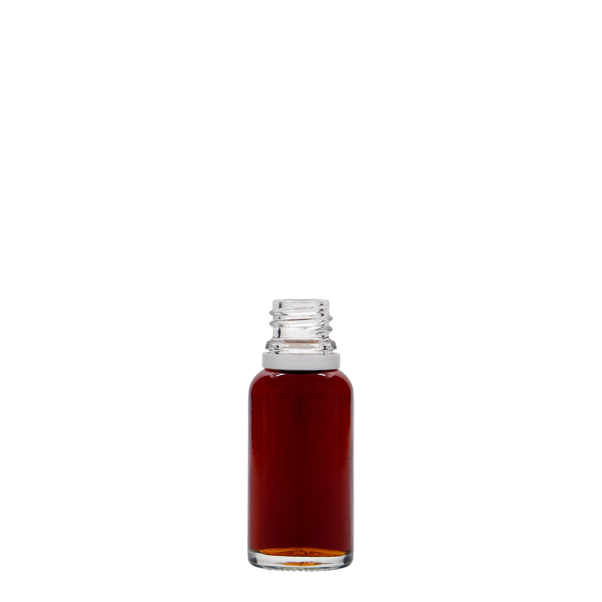 20 ml shishe mjekësore, xham, hapje: DIN 18 20 ml shishe mjekësore, xham, hapje: DIN 18